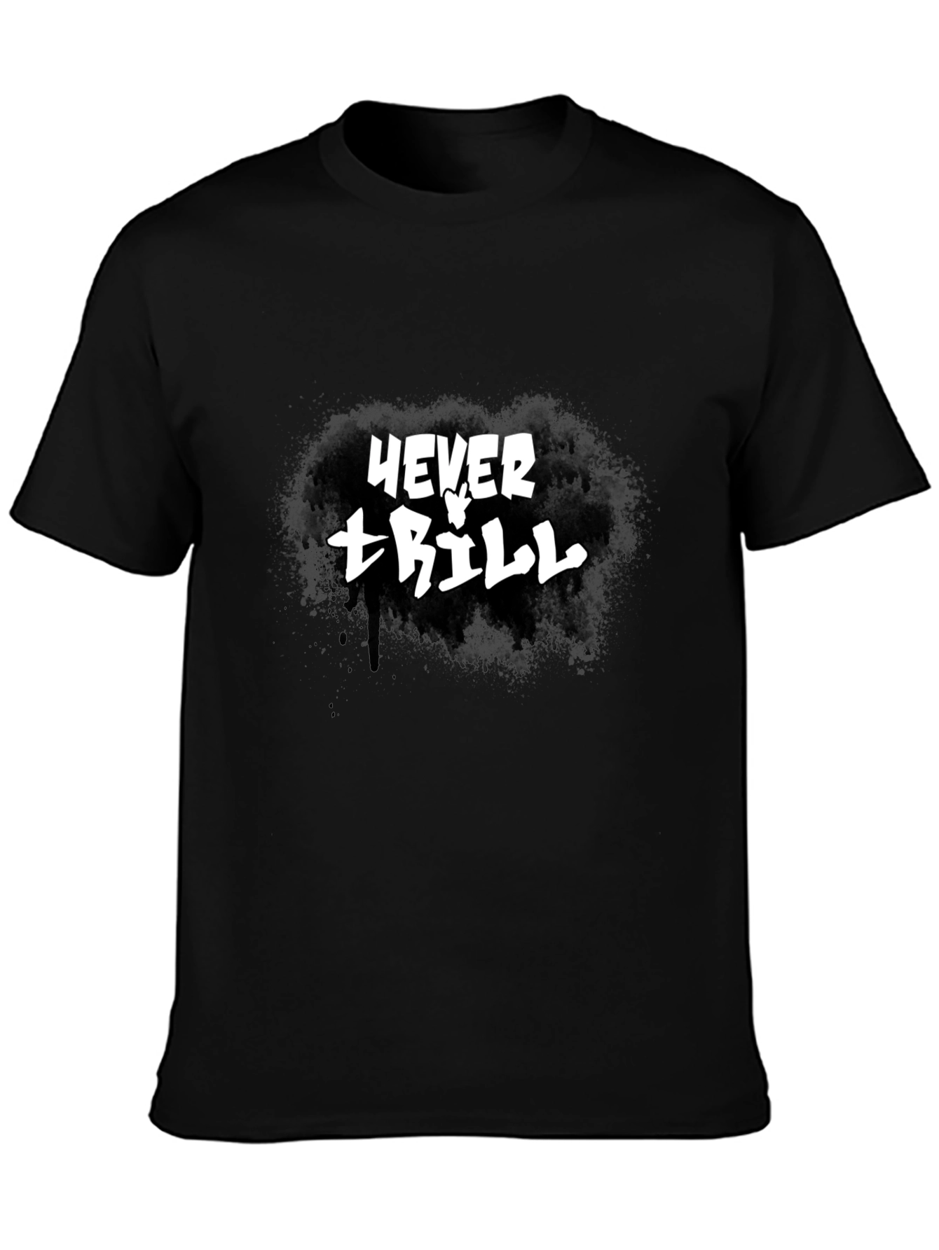 Never Trill Graphic T-Shirt - Black