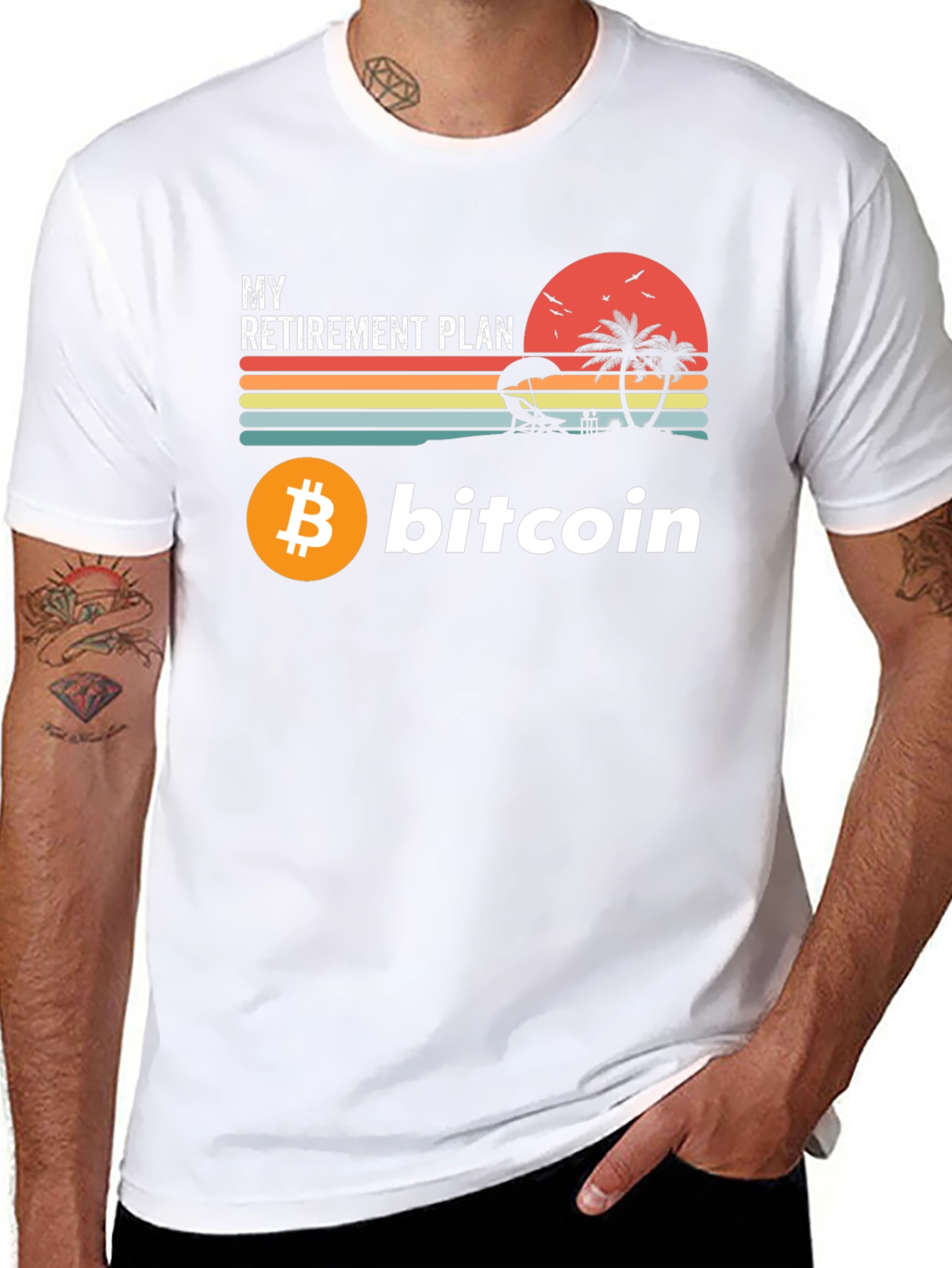 Bitcoin Retirement Plan Graphic Tee