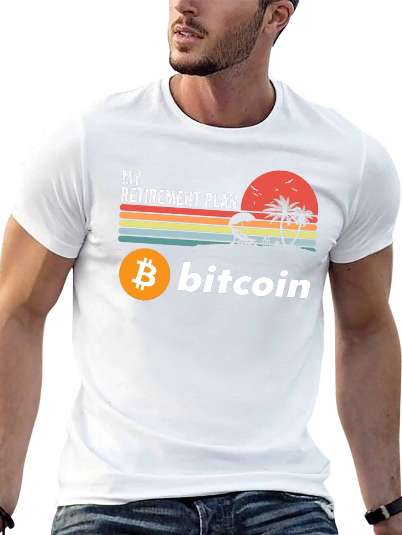 Bitcoin Retirement Plan Graphic Tee