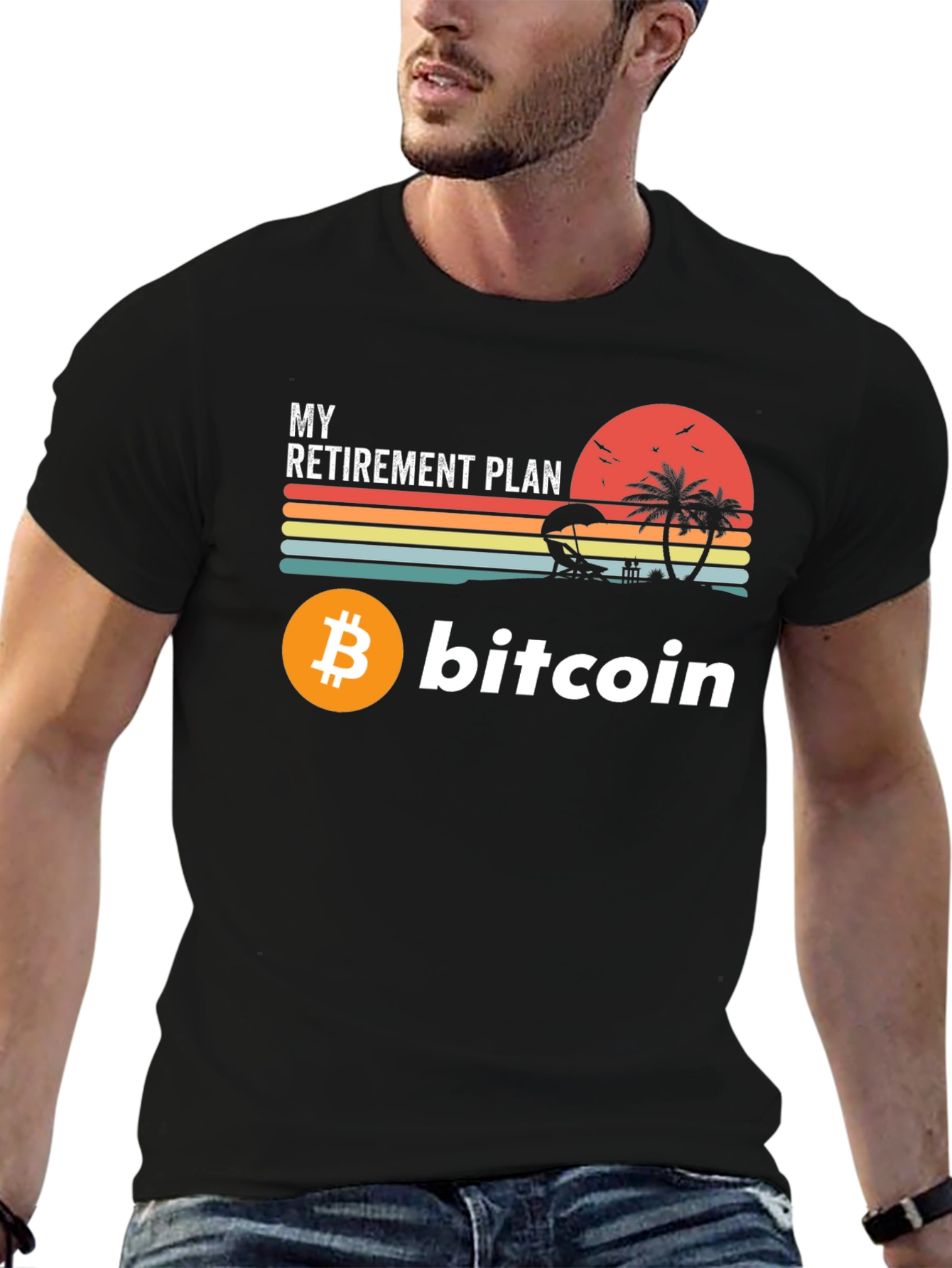 Bitcoin Retirement Plan Graphic Tee