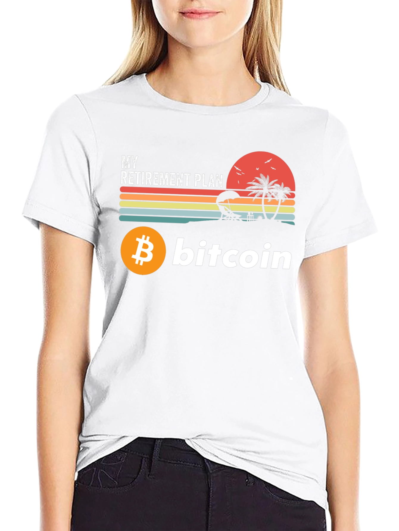 Bitcoin Retirement Plan Graphic Tee