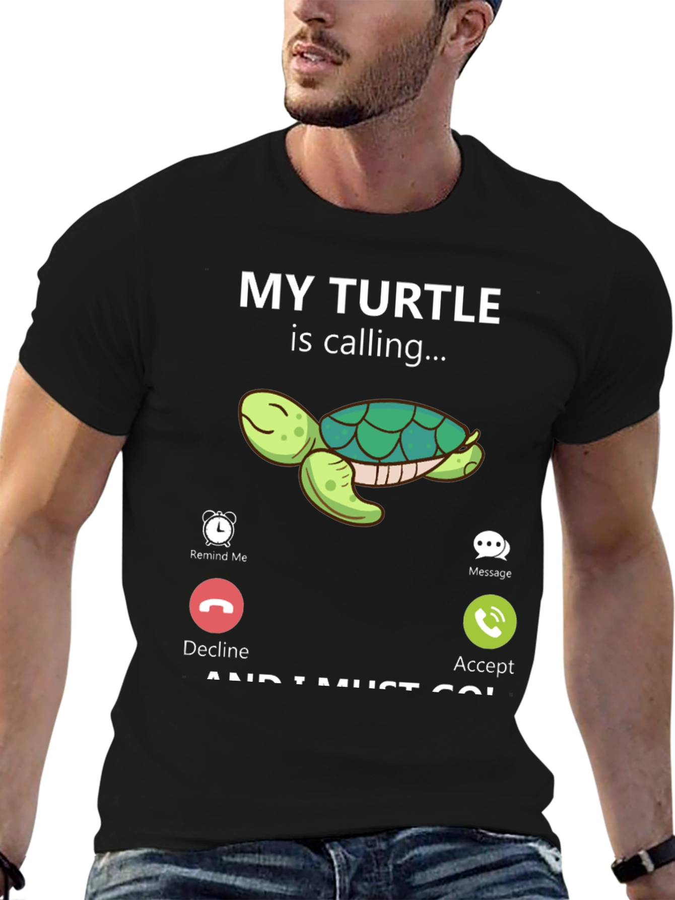My Turtle Is Calling T-Shirt