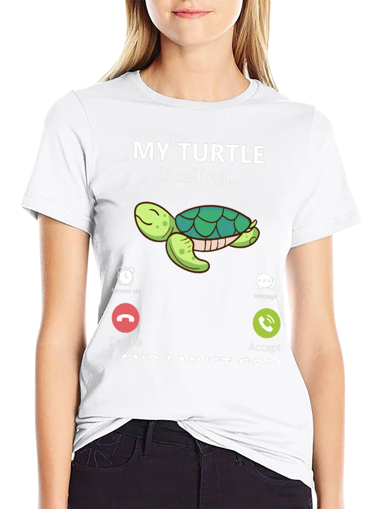 My Turtle Is Calling T-Shirt