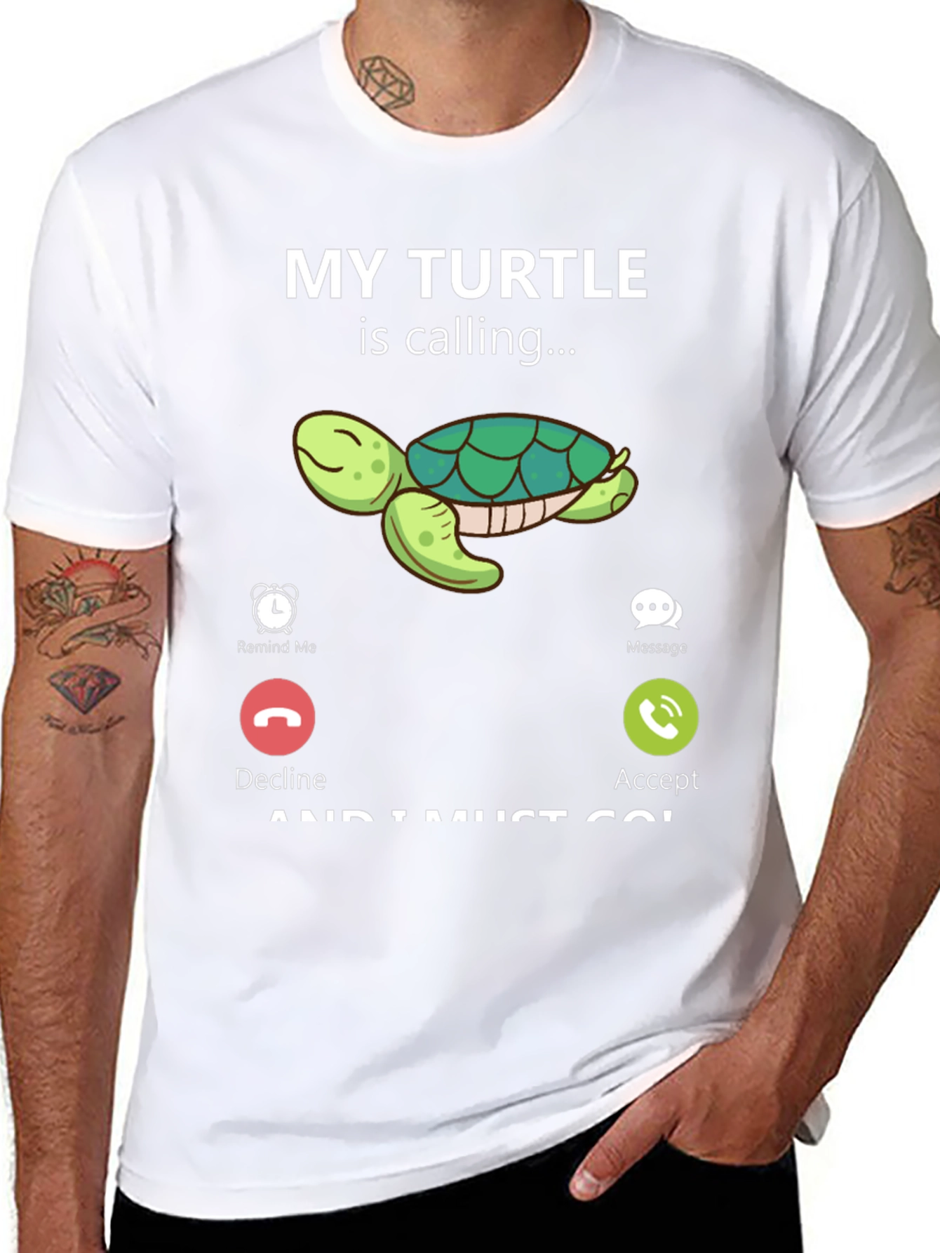 My Turtle Is Calling T-Shirt