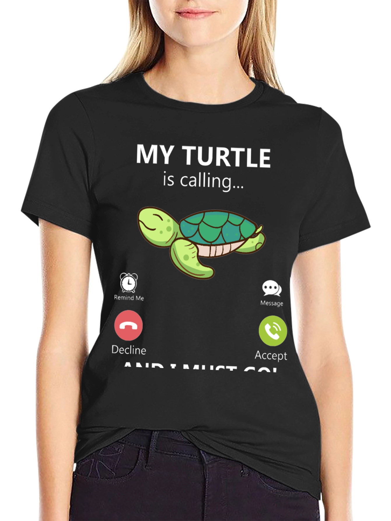 My Turtle Is Calling T-Shirt