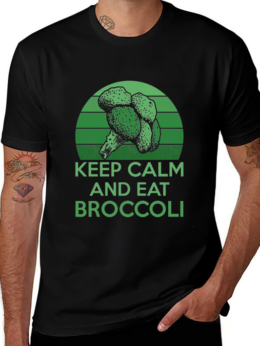 Keep Calm and Eat Broccoli T-Shirt