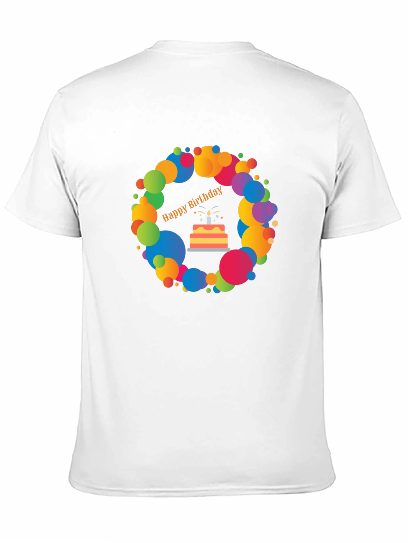 Birthday Cake Graphic Tee - Festive & Fun!