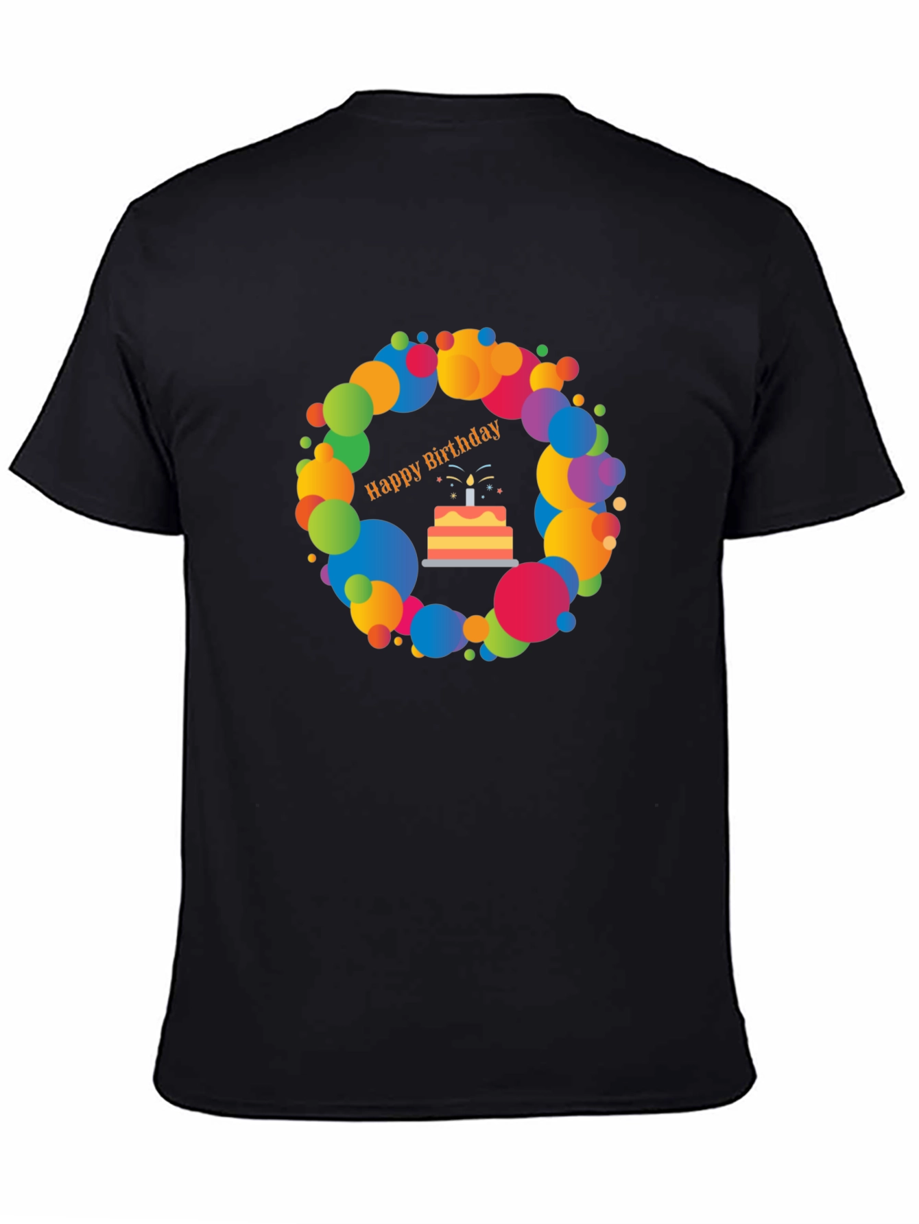Birthday Cake Graphic Tee - Festive & Fun!