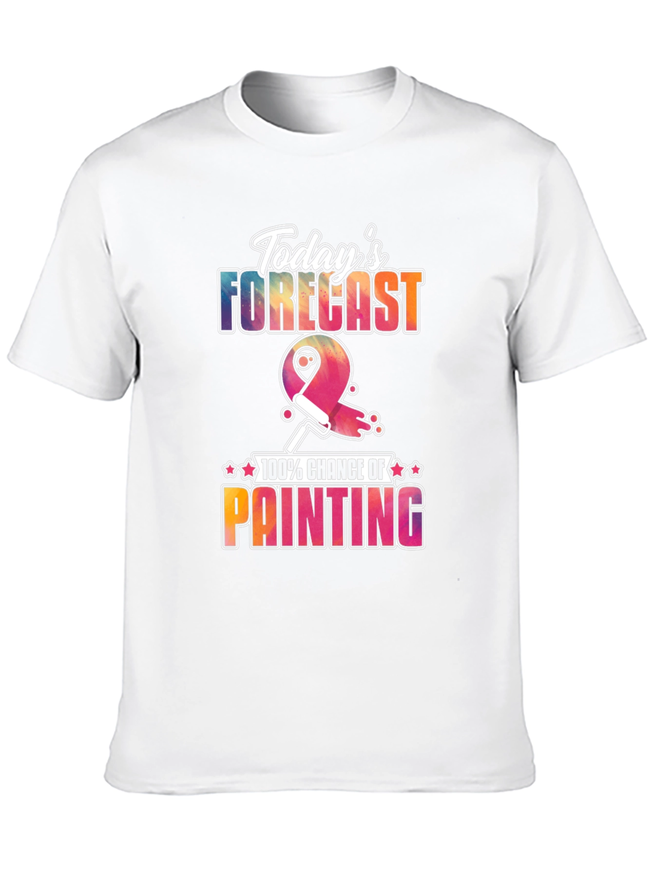 Todays Forecast Painting T-Shirt