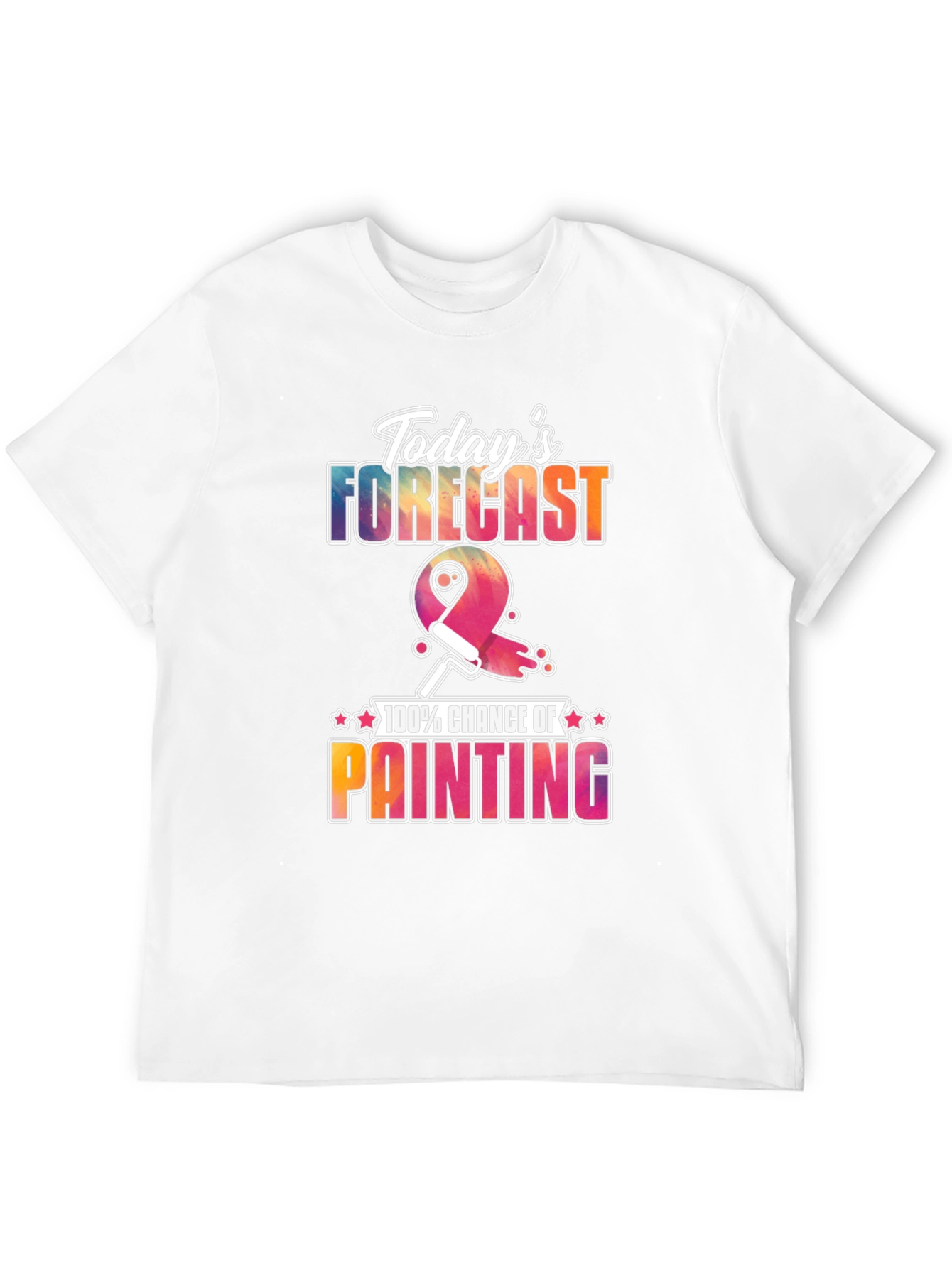 Todays Forecast Painting T-Shirt