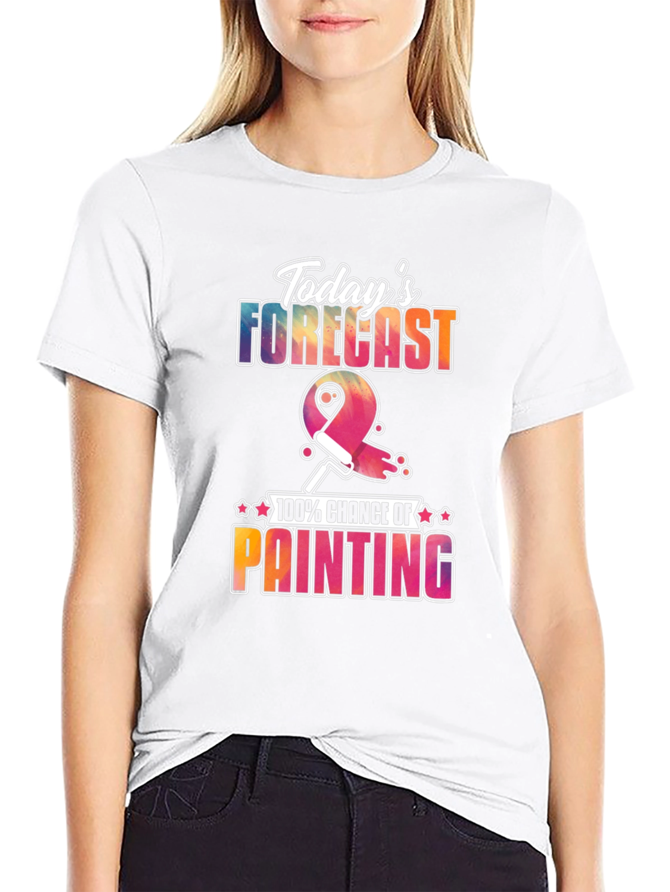 Todays Forecast Painting T-Shirt