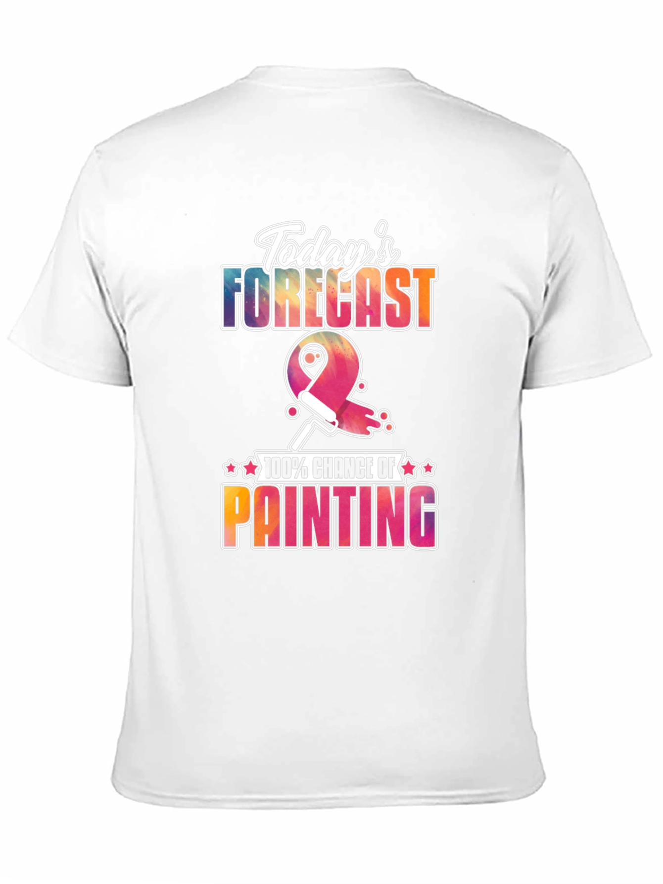 Todays Forecast Painting T-Shirt