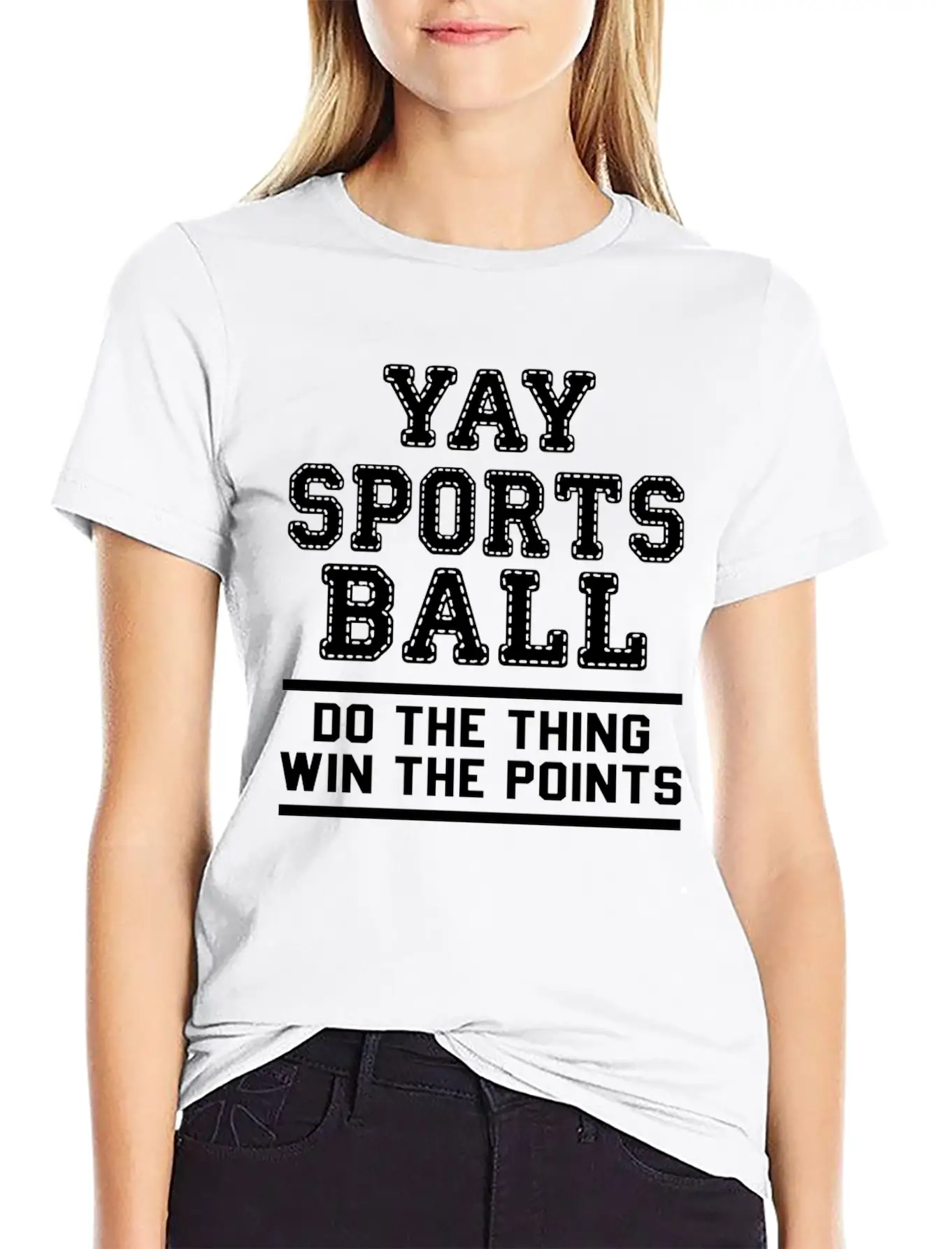Yay Sports Ball Do The Thing Win The Points Gifts Unisex Casual T-Shirt – Clean Design For Daily Comfort