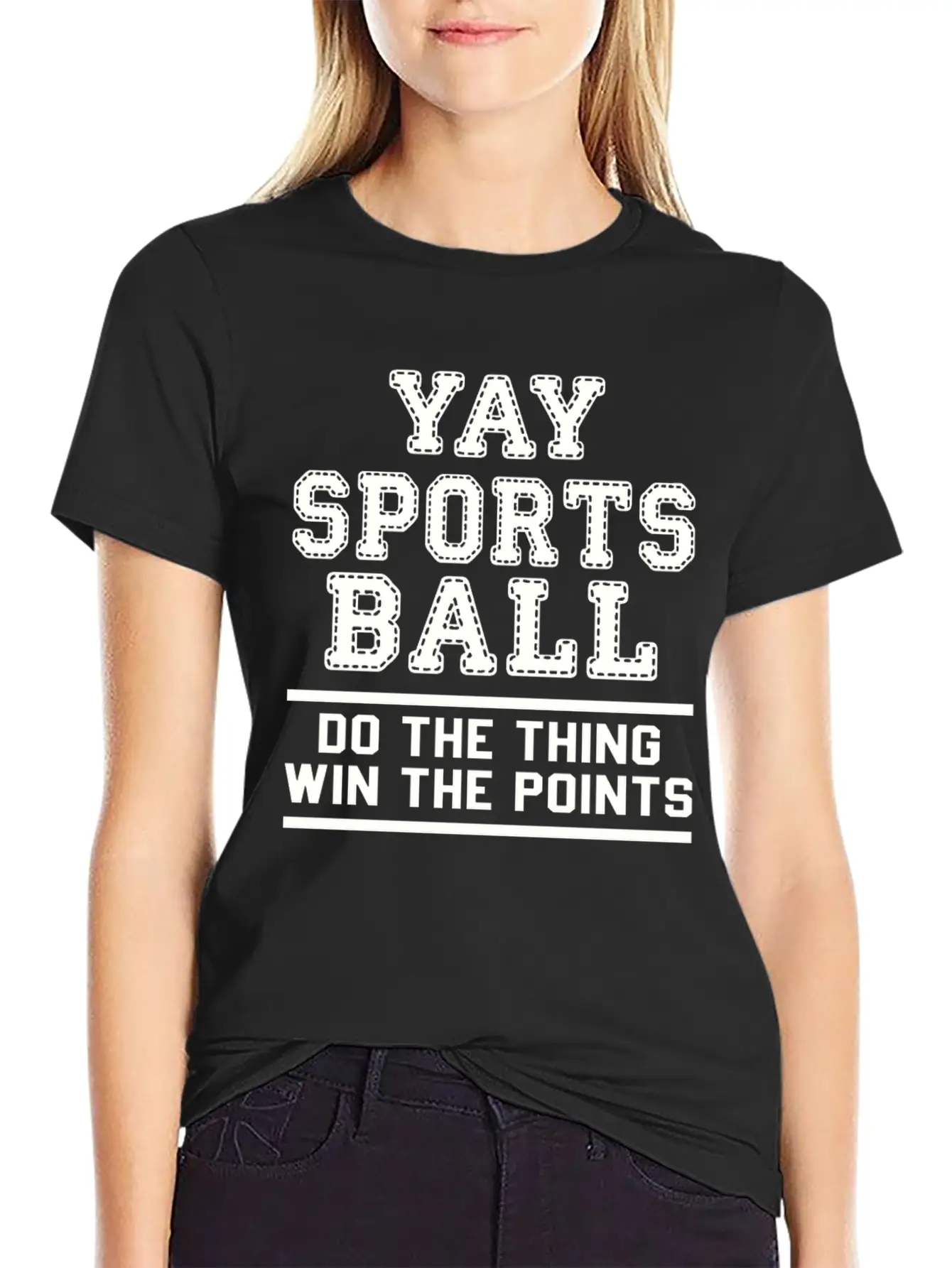 Yay Sports Ball Do The Thing Win The Points Gifts Unisex Casual T-Shirt – Clean Design For Daily Comfort