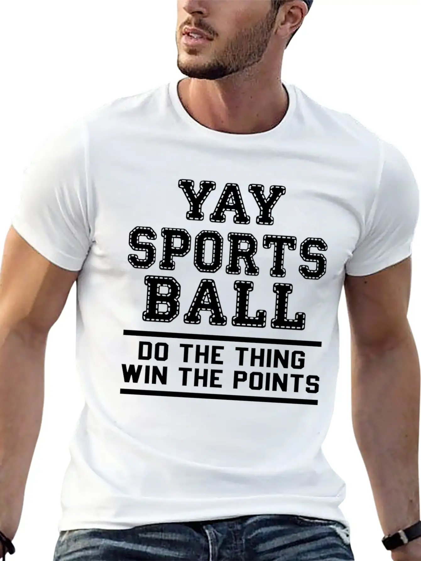 Yay Sports Ball Do The Thing Win The Points Gifts Unisex Casual T-Shirt – Clean Design For Daily Comfort