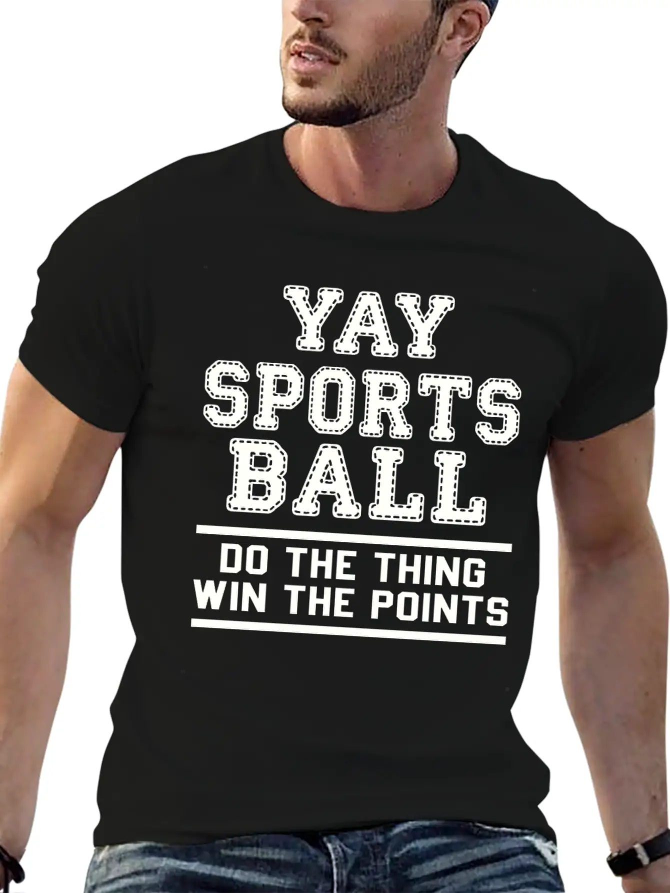 Yay Sports Ball Do The Thing Win The Points Gifts Unisex Casual T-Shirt – Clean Design For Daily Comfort