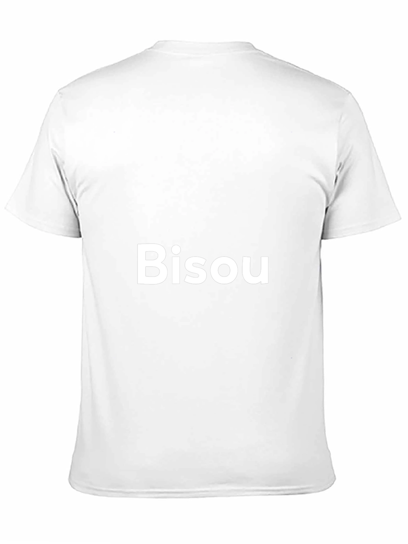 Bisou Graphic Tee - Black Cotton Comfort