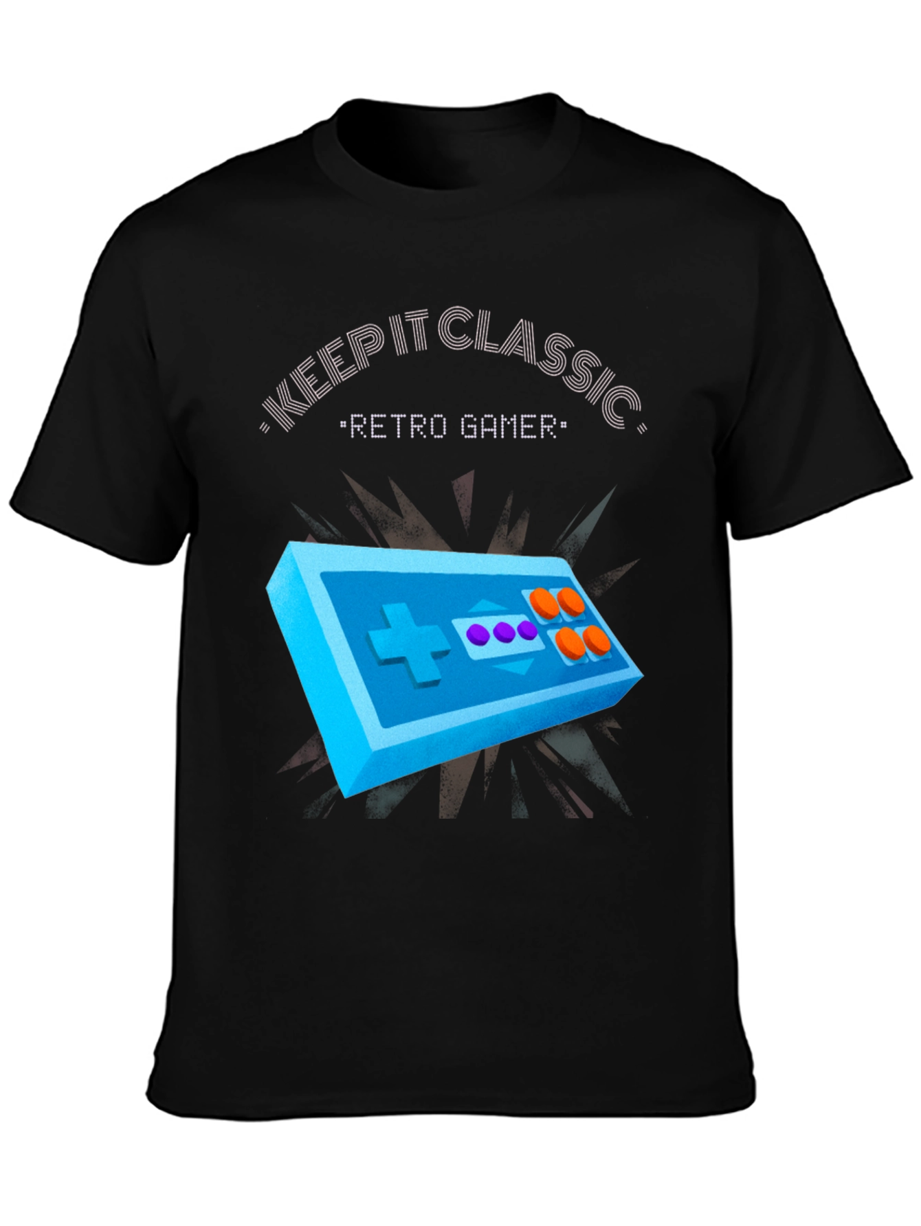Retro Gamer Graphic Tee - Keep It Classic T-Shirt