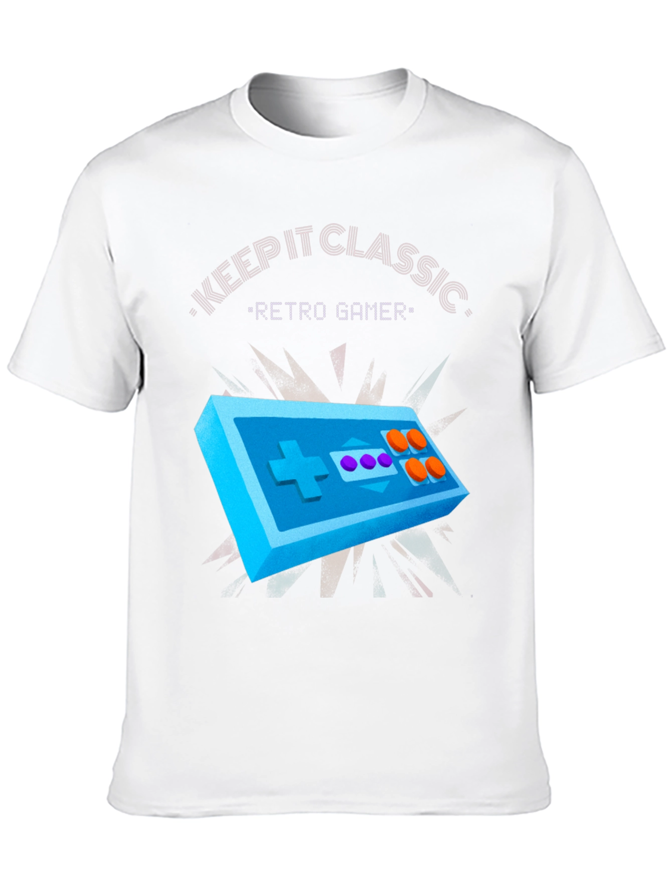 Retro Gamer Graphic Tee - Keep It Classic T-Shirt