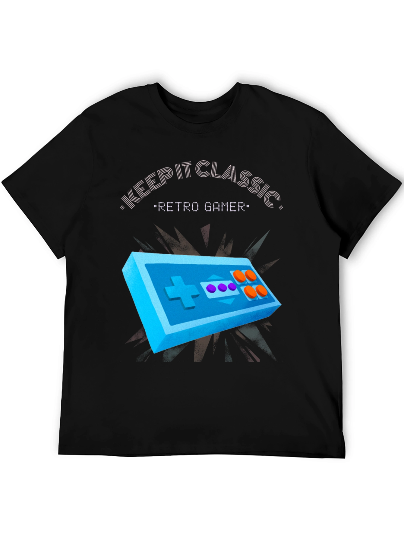 Retro Gamer Graphic Tee - Keep It Classic T-Shirt