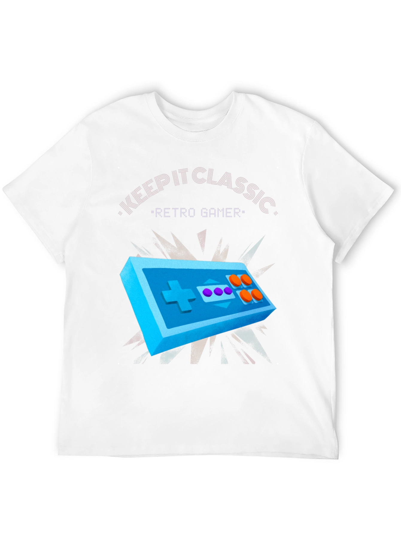 Retro Gamer Graphic Tee - Keep It Classic T-Shirt