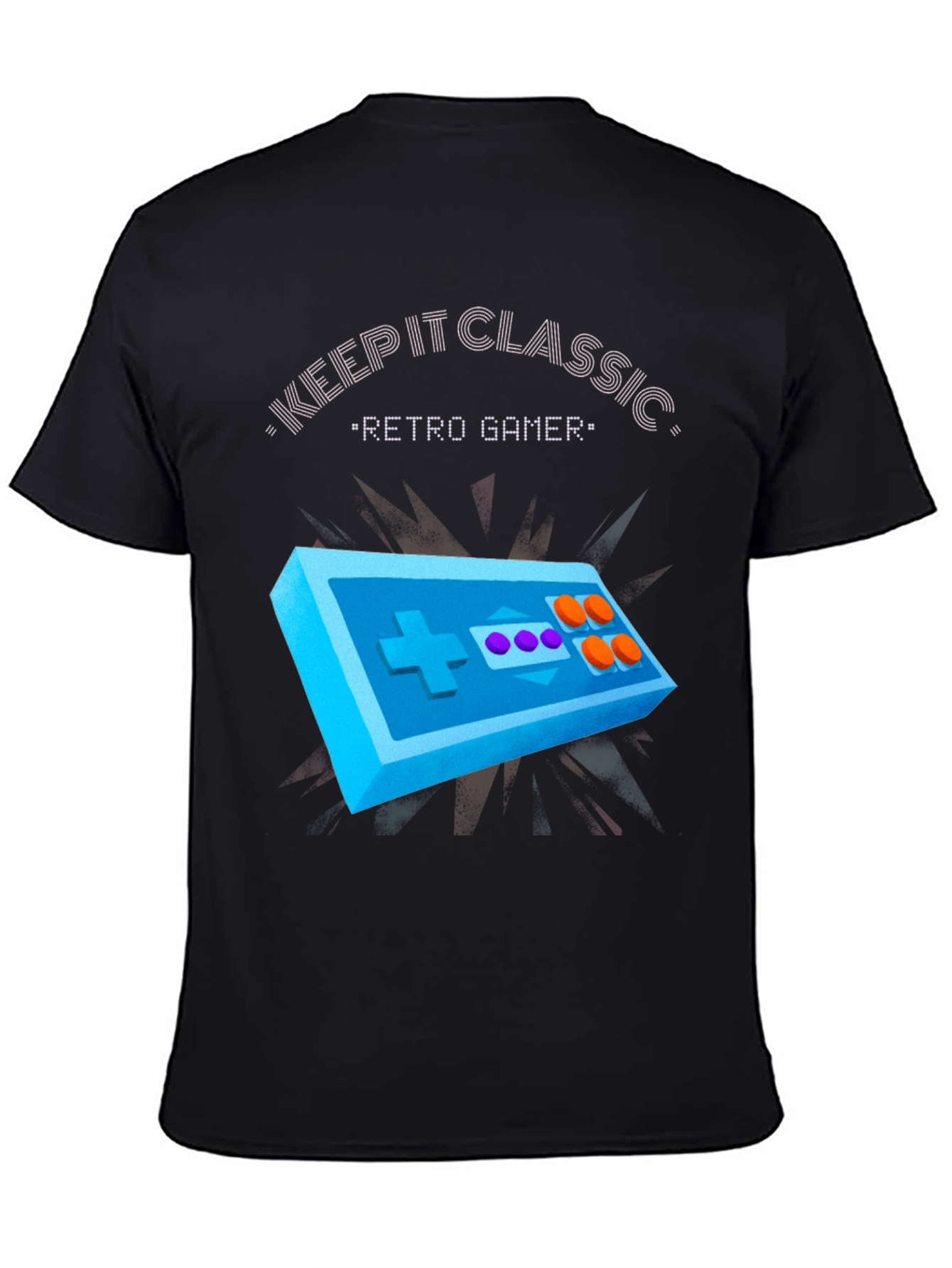 Retro Gamer Graphic Tee - Keep It Classic T-Shirt