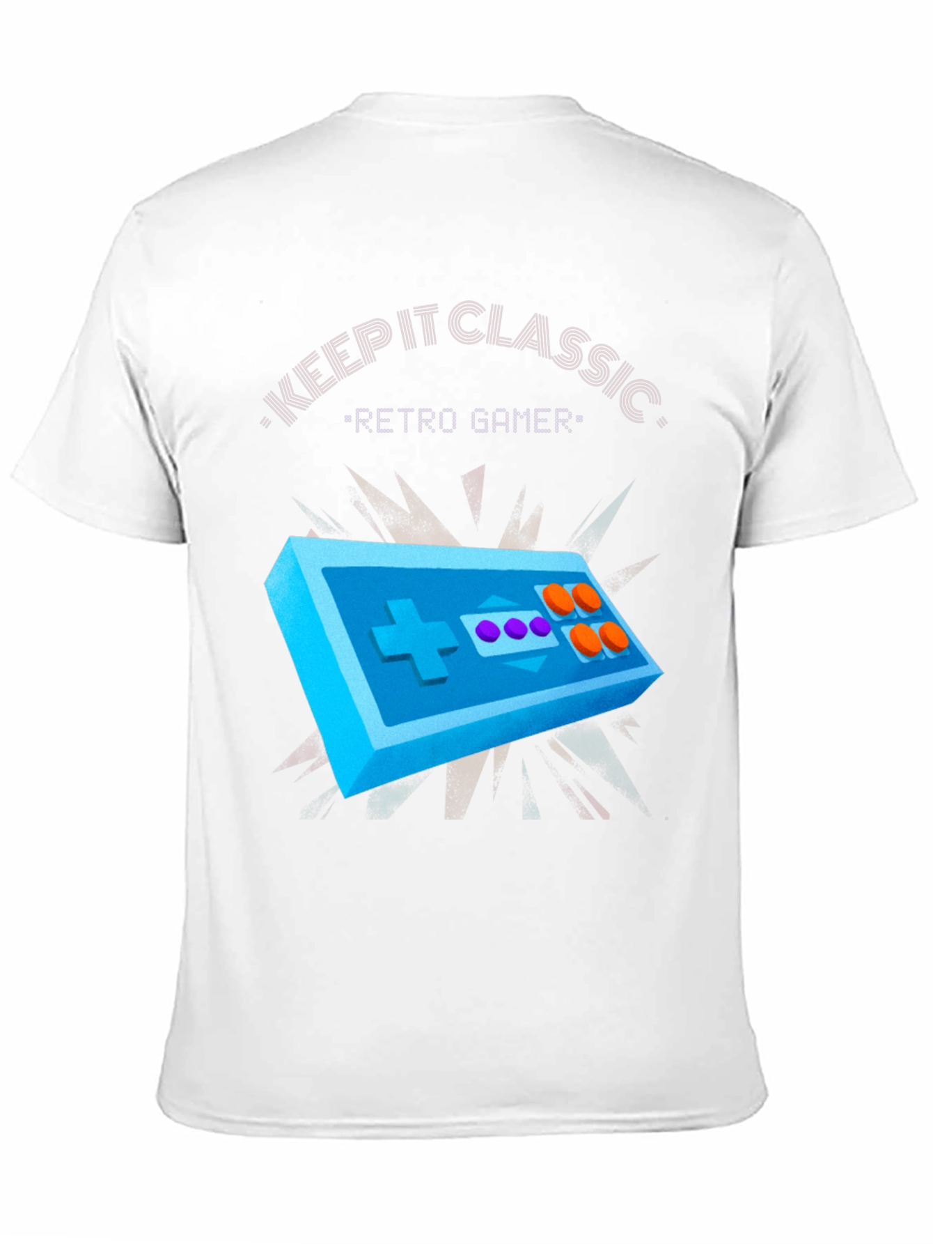 Retro Gamer Graphic Tee - Keep It Classic T-Shirt