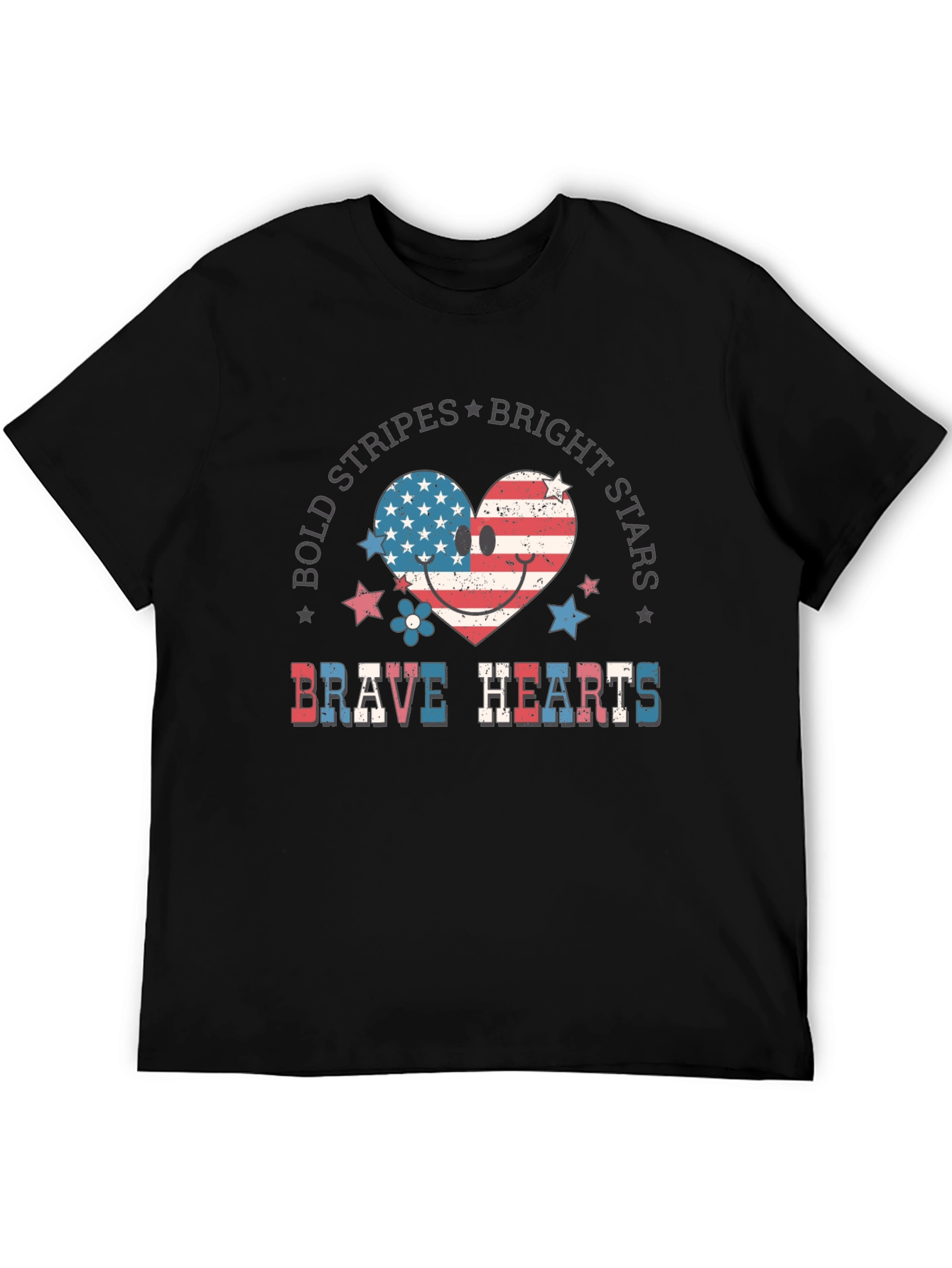 Brave Hearts Patriotic T-Shirt