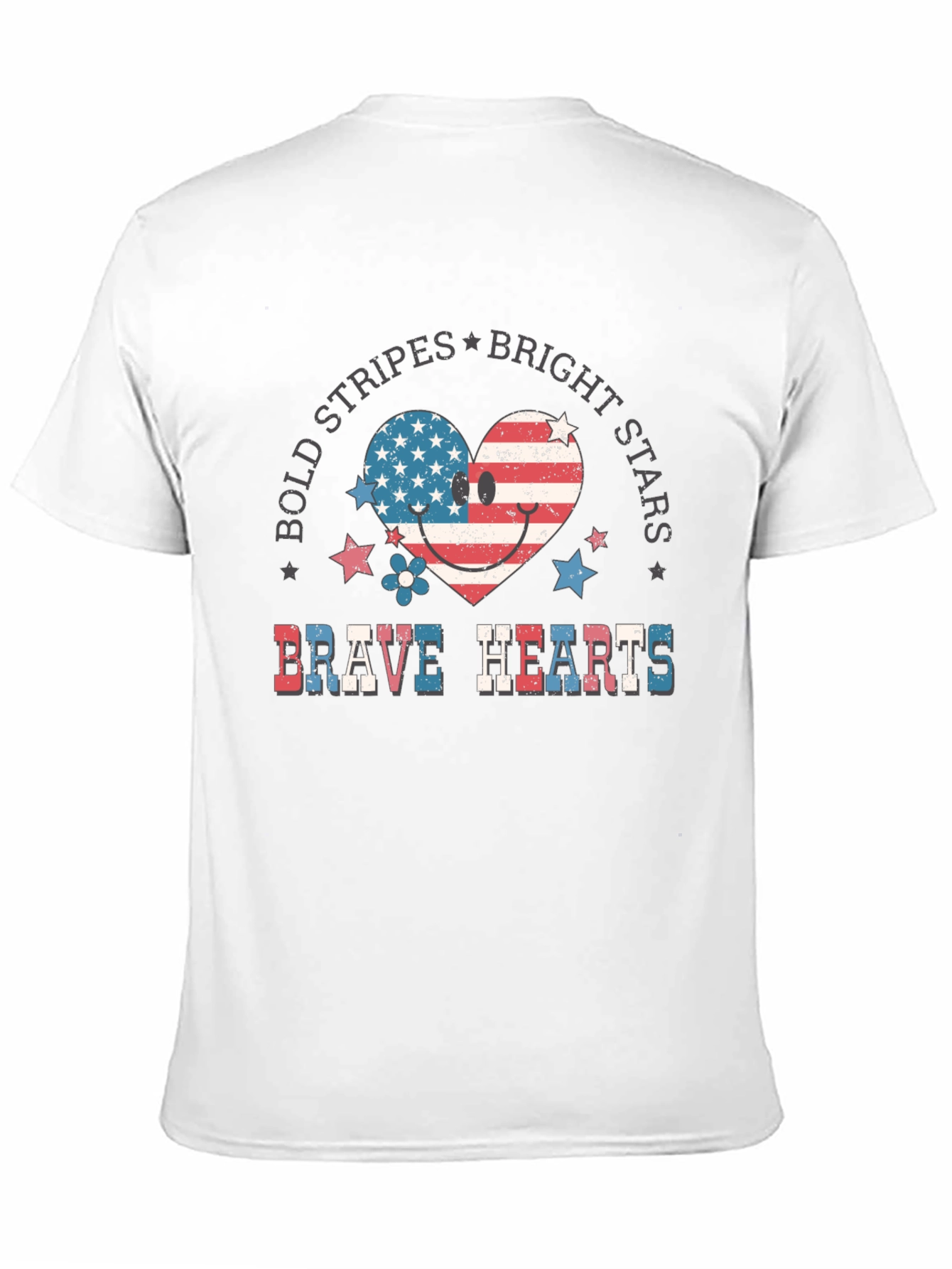 Brave Hearts Patriotic T-Shirt