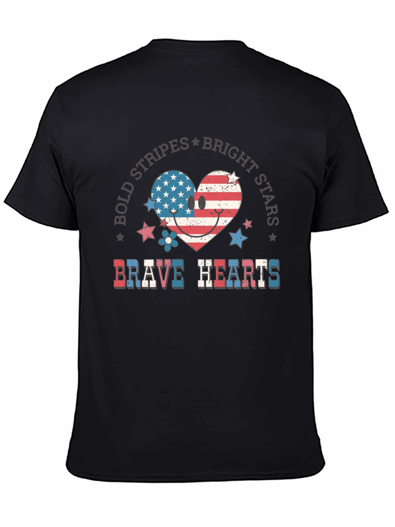 Brave Hearts Patriotic T-Shirt