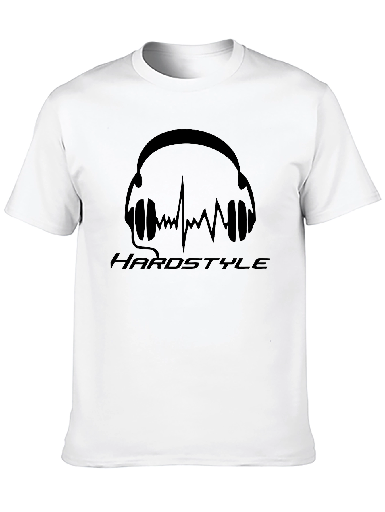 Hardstyle Headphones Graphic Tee - Black
