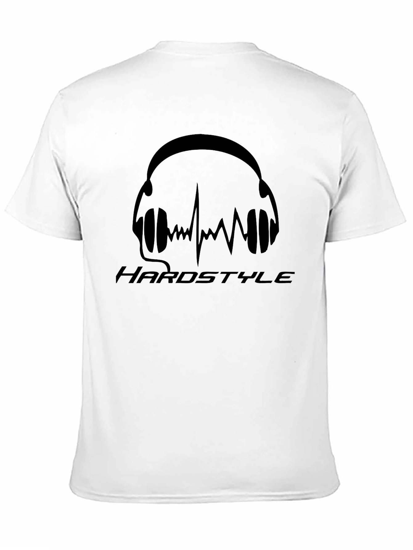 Hardstyle Headphones Graphic Tee - Black