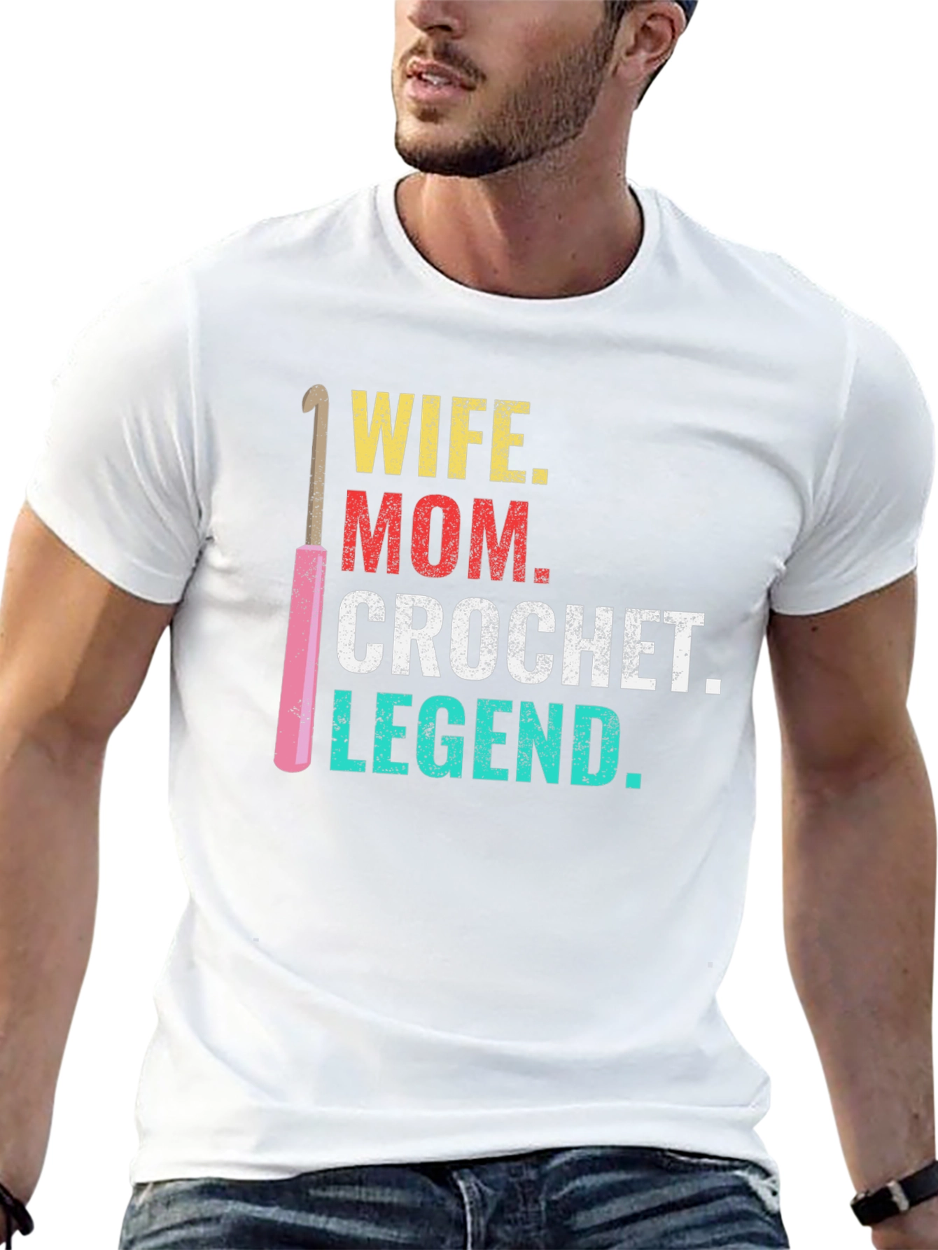 Wife Mom Crochet Legend T-Shirt