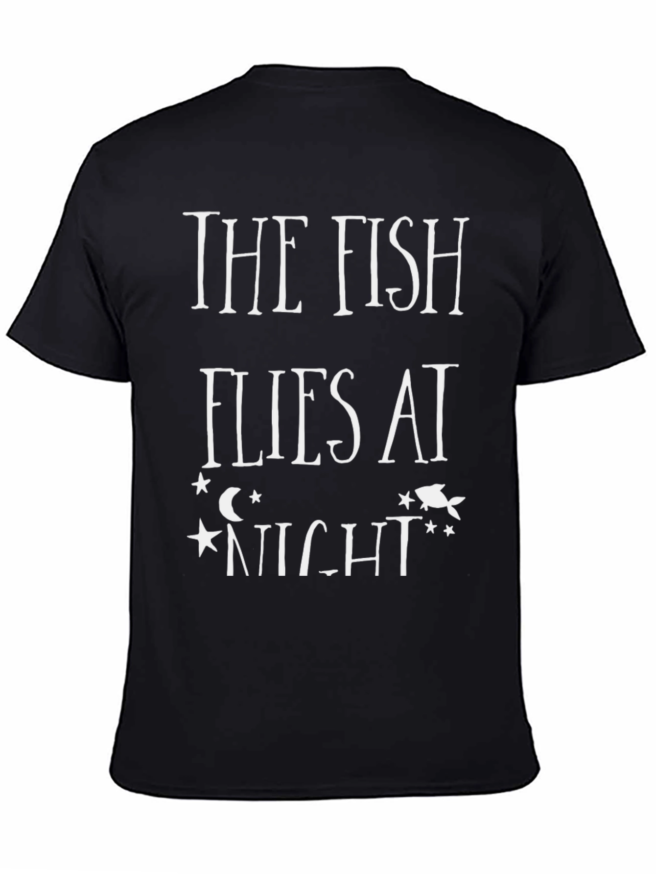 The Fish Flies At Night Graphic Tee