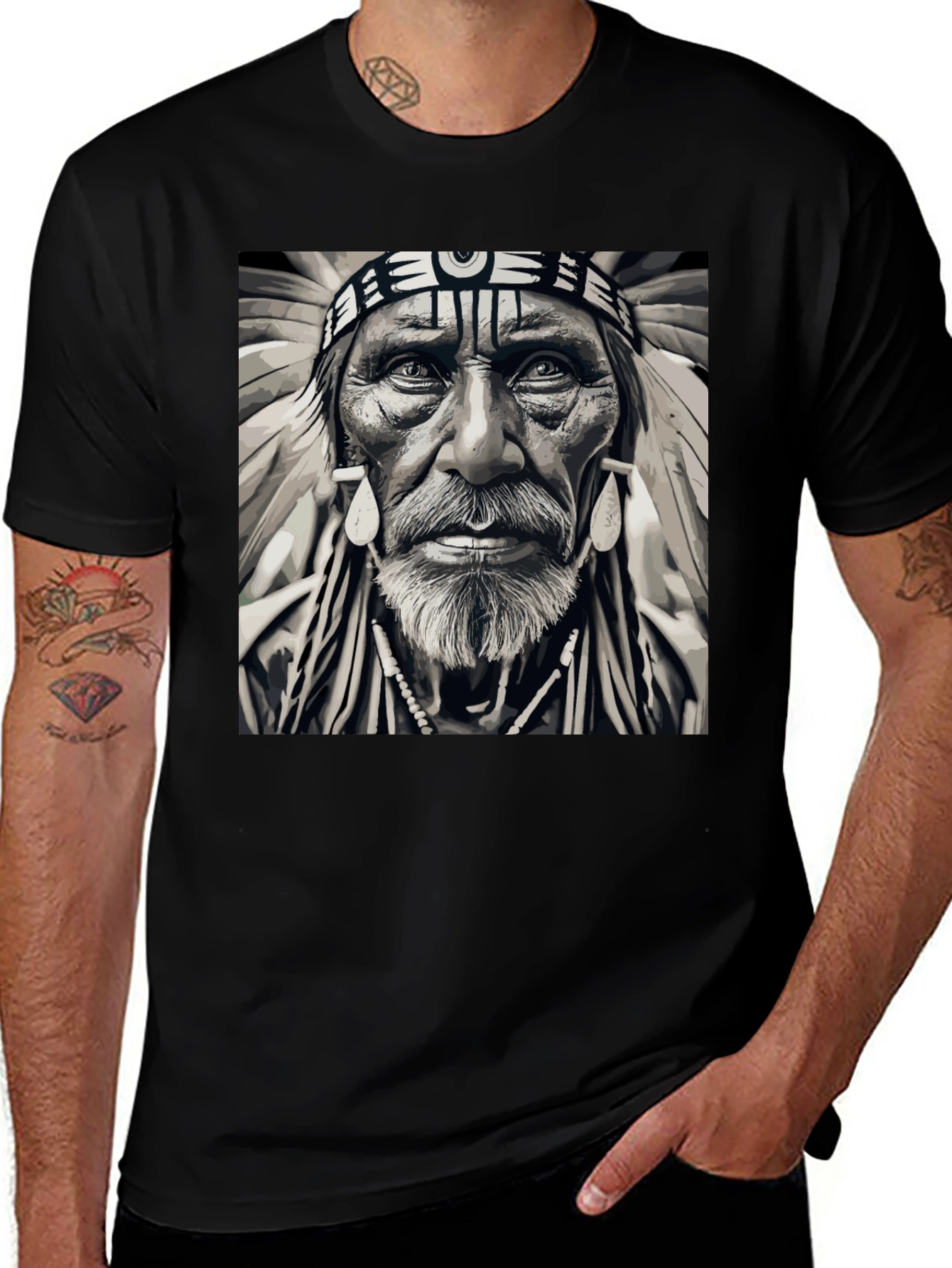 Native American Chief T-Shirt