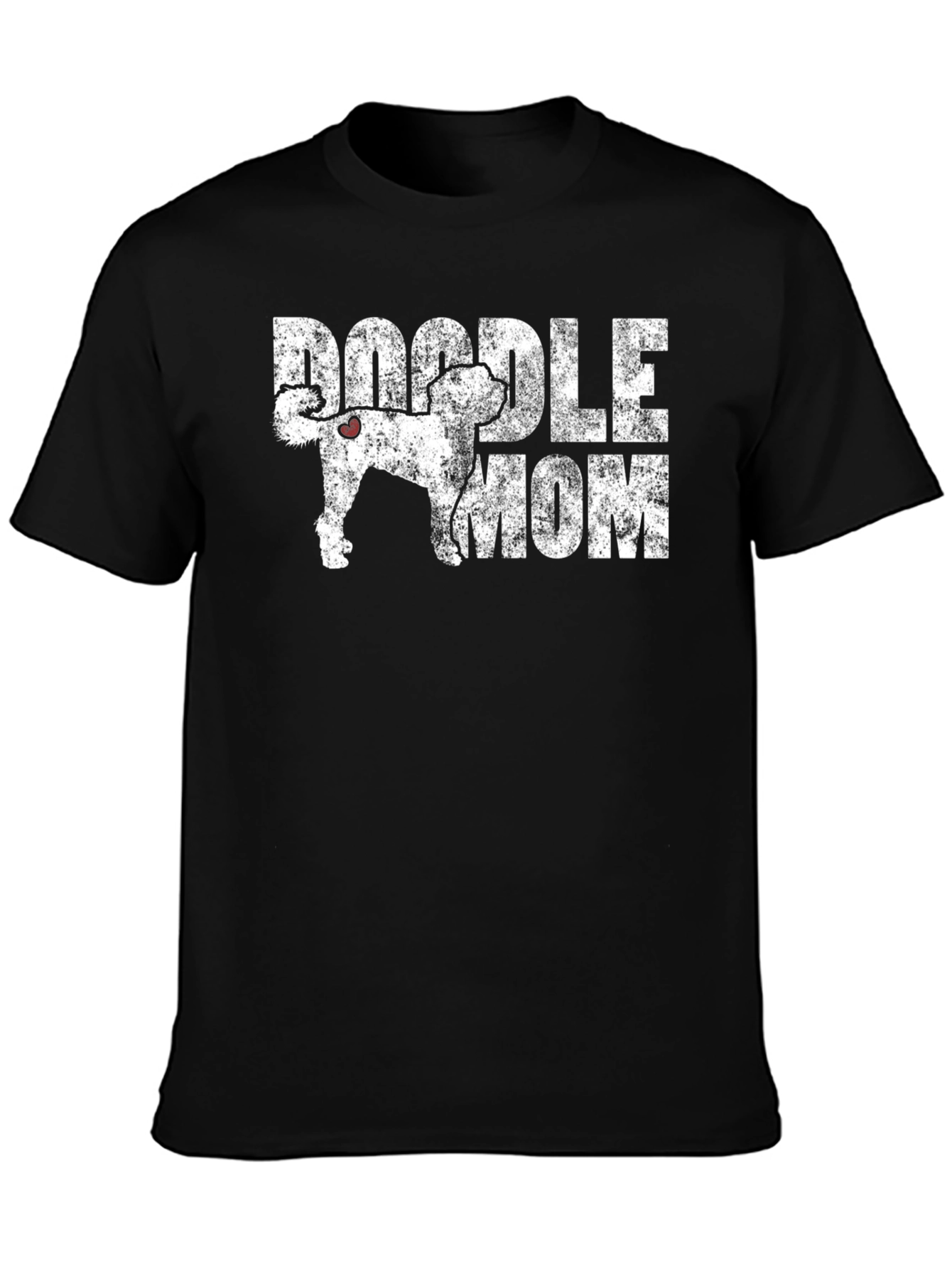 Doodle Mom T-Shirt - Distressed Design