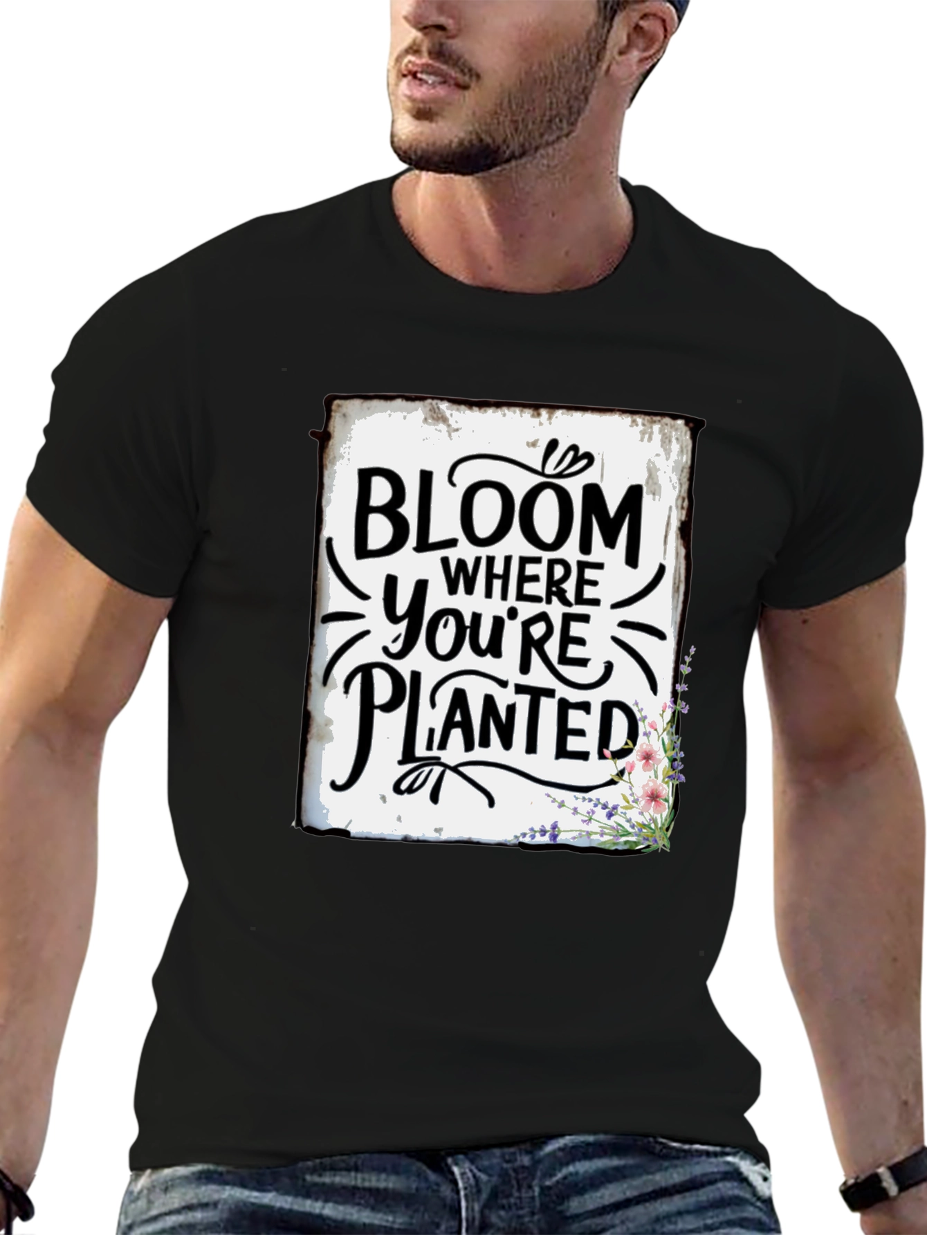 Bloom Where Youre Planted Graphic Tee