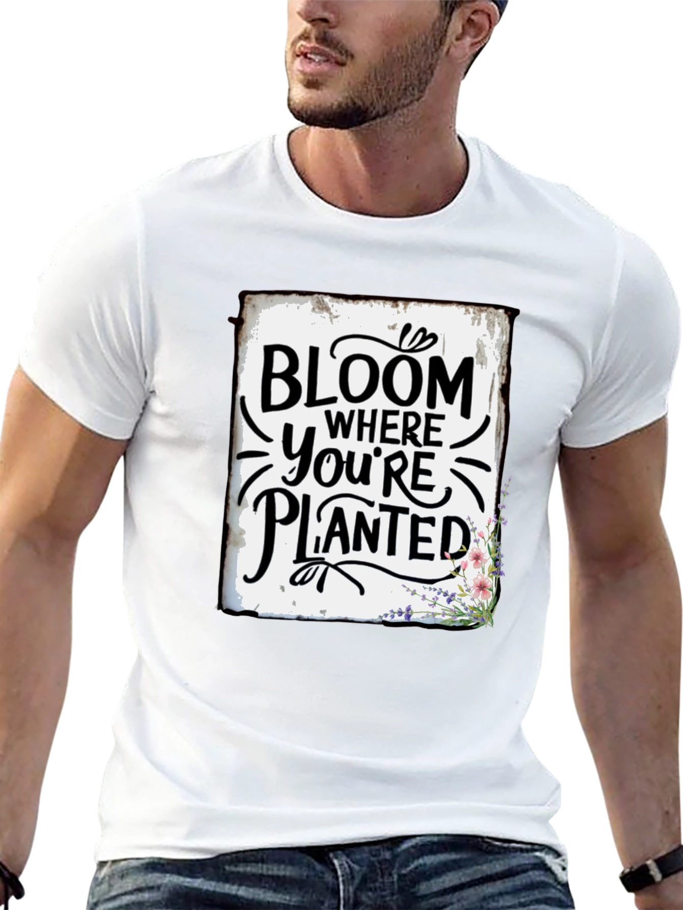 Bloom Where Youre Planted Graphic Tee