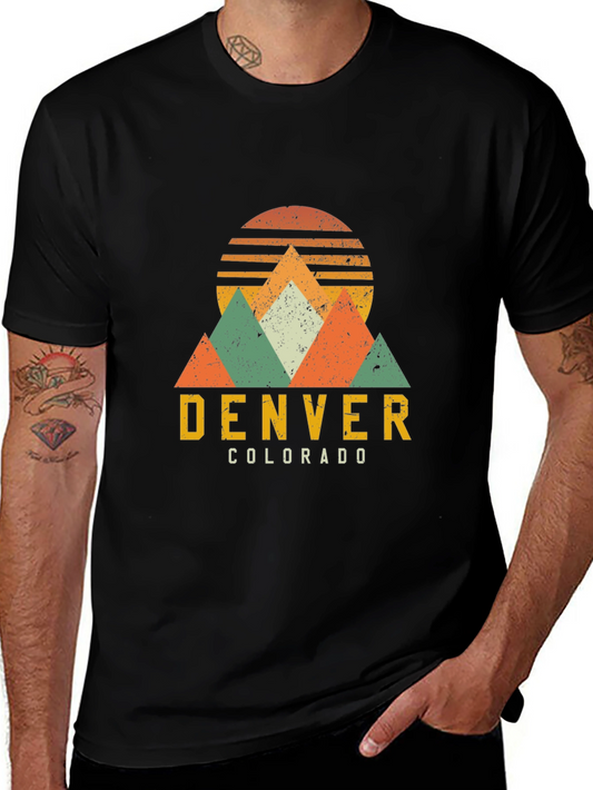 Retro Denver Colorado Graphic Tee