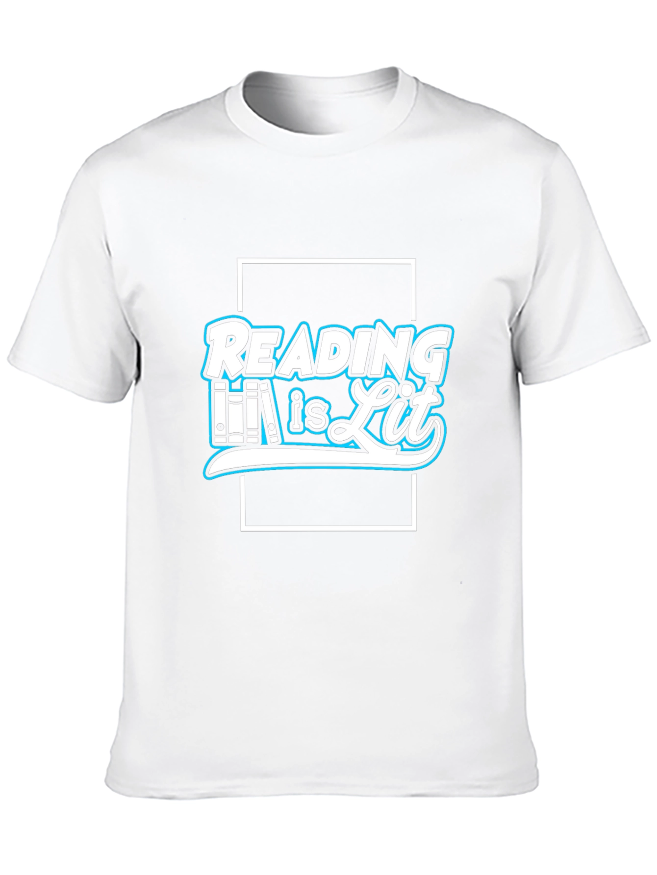 Reading Is Lit Black T-Shirt