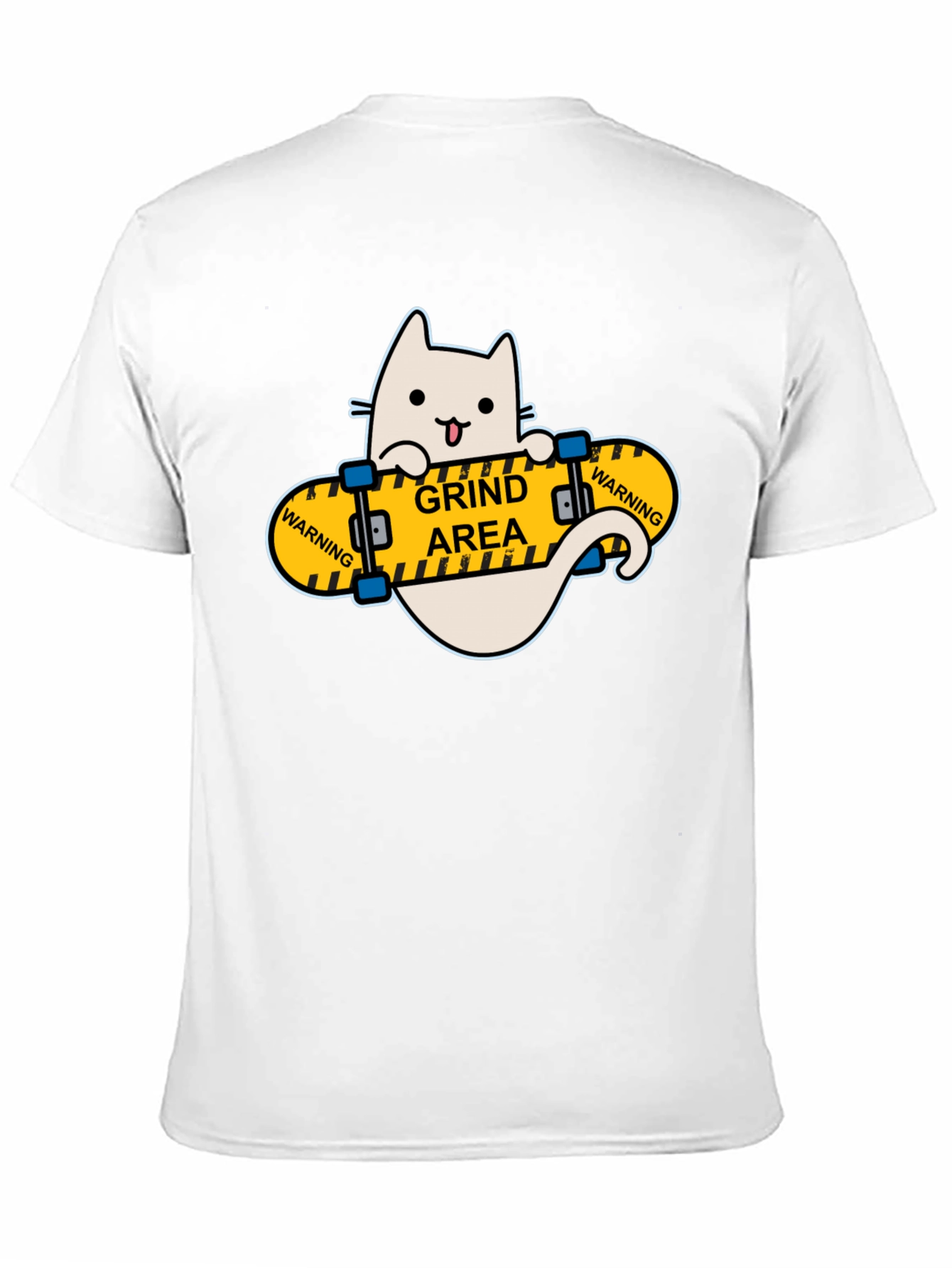 Grind Area Cat Skateboard T-Shirt