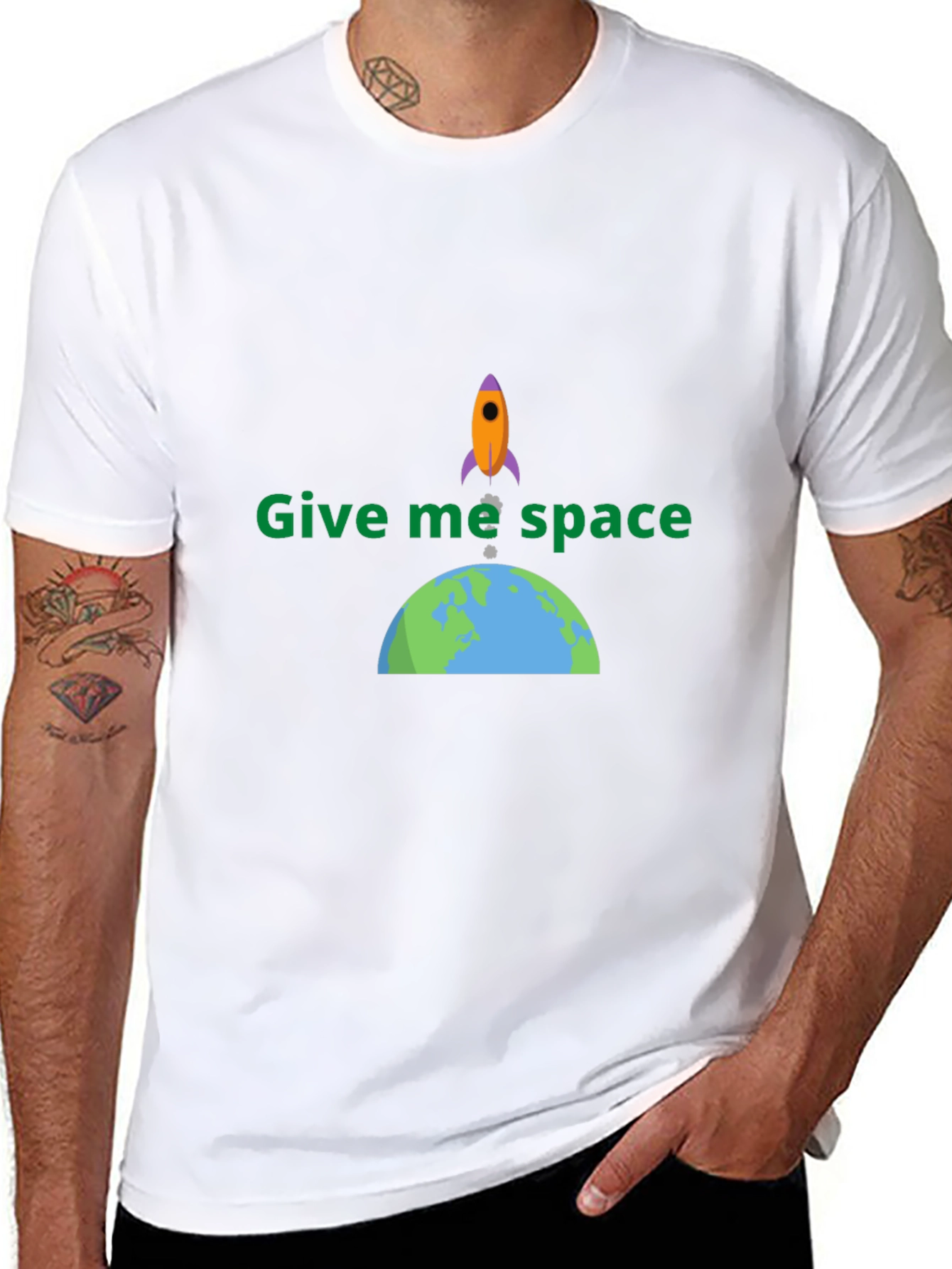 Give Me Space Rocket T-Shirt