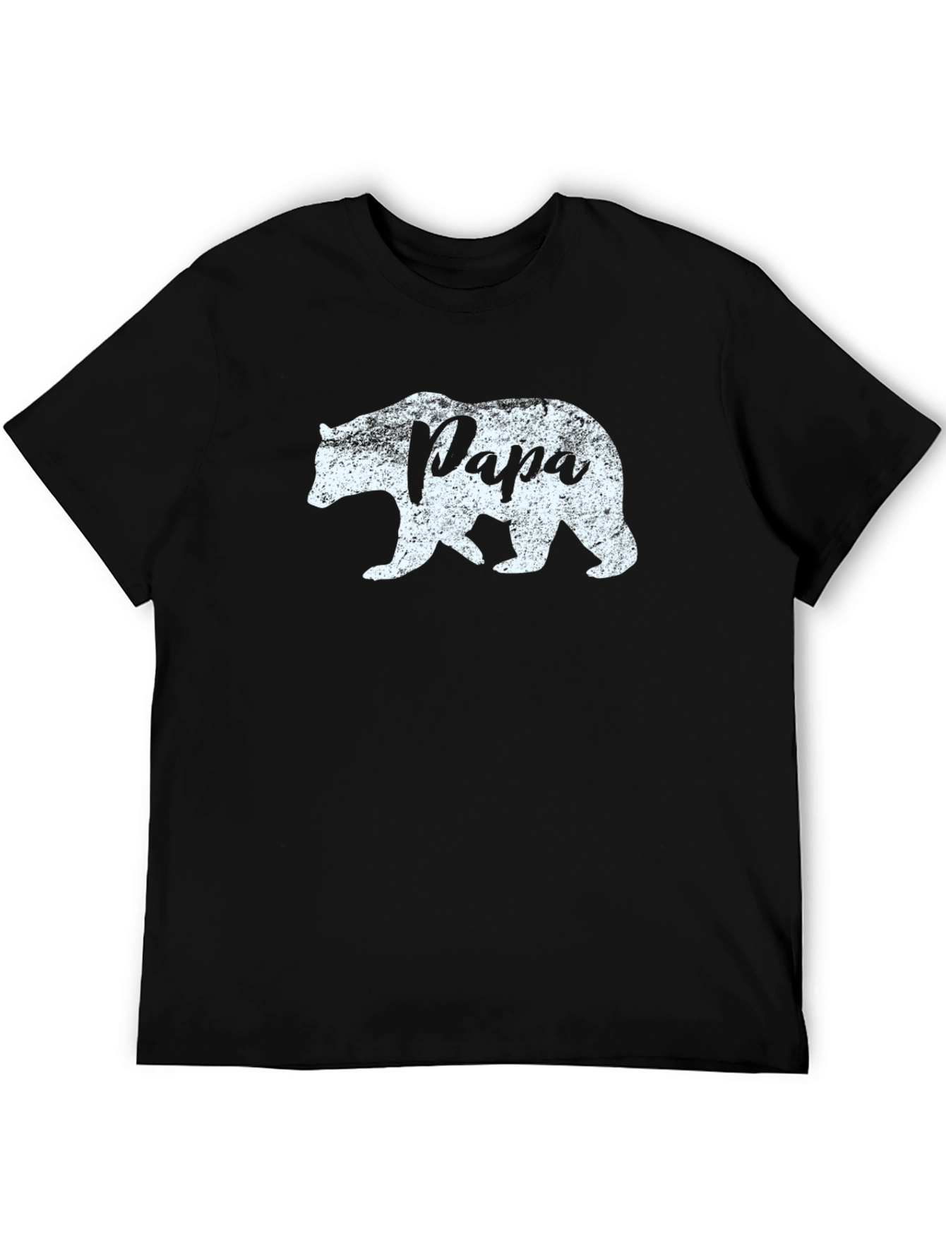 Papa Bear T-Shirt - Mens Black Graphic Tee