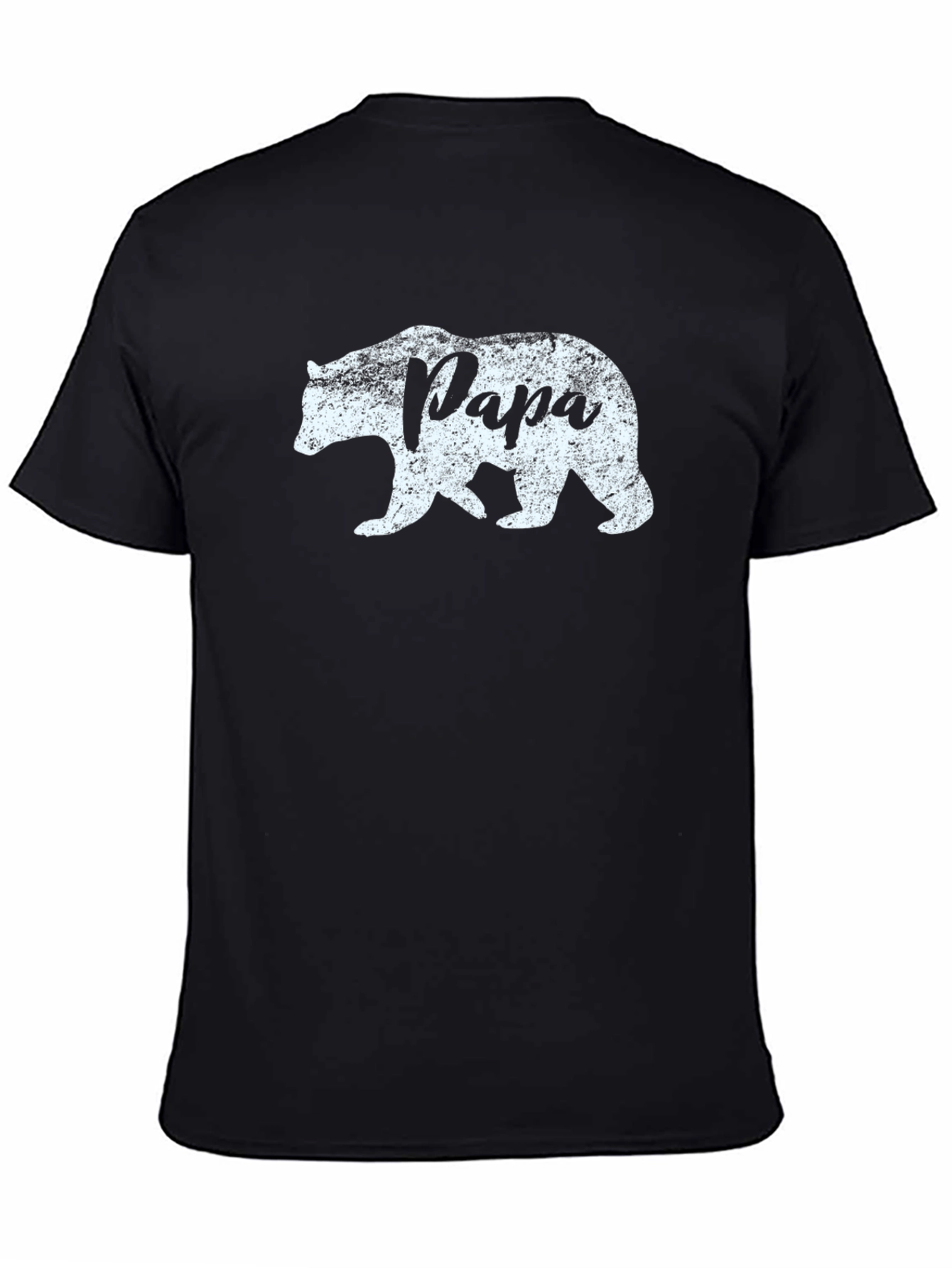 Papa Bear T-Shirt - Mens Black Graphic Tee