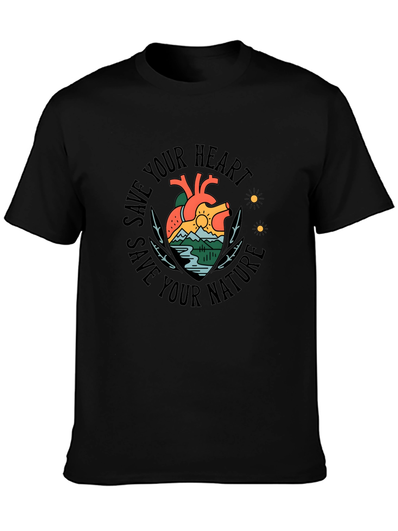 Save Your Heart Save Your Nature Graphic T-Shirt