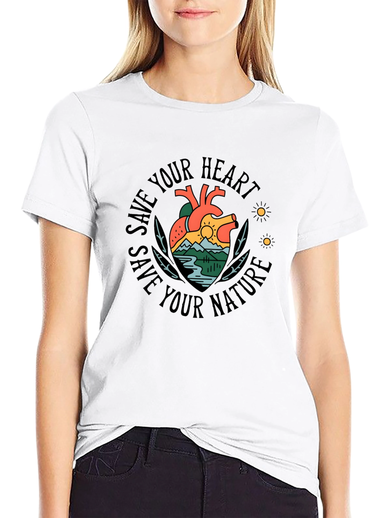 Save Your Heart Save Your Nature Graphic T-Shirt