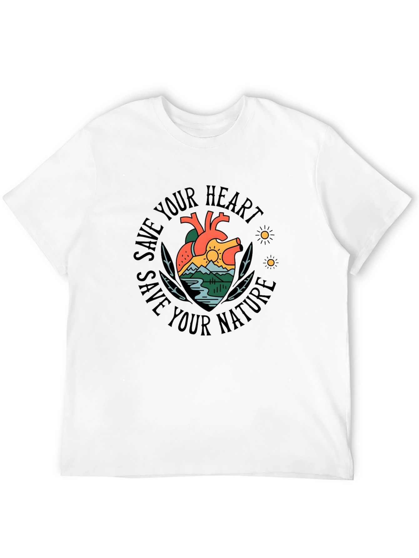 Save Your Heart Save Your Nature Graphic T-Shirt