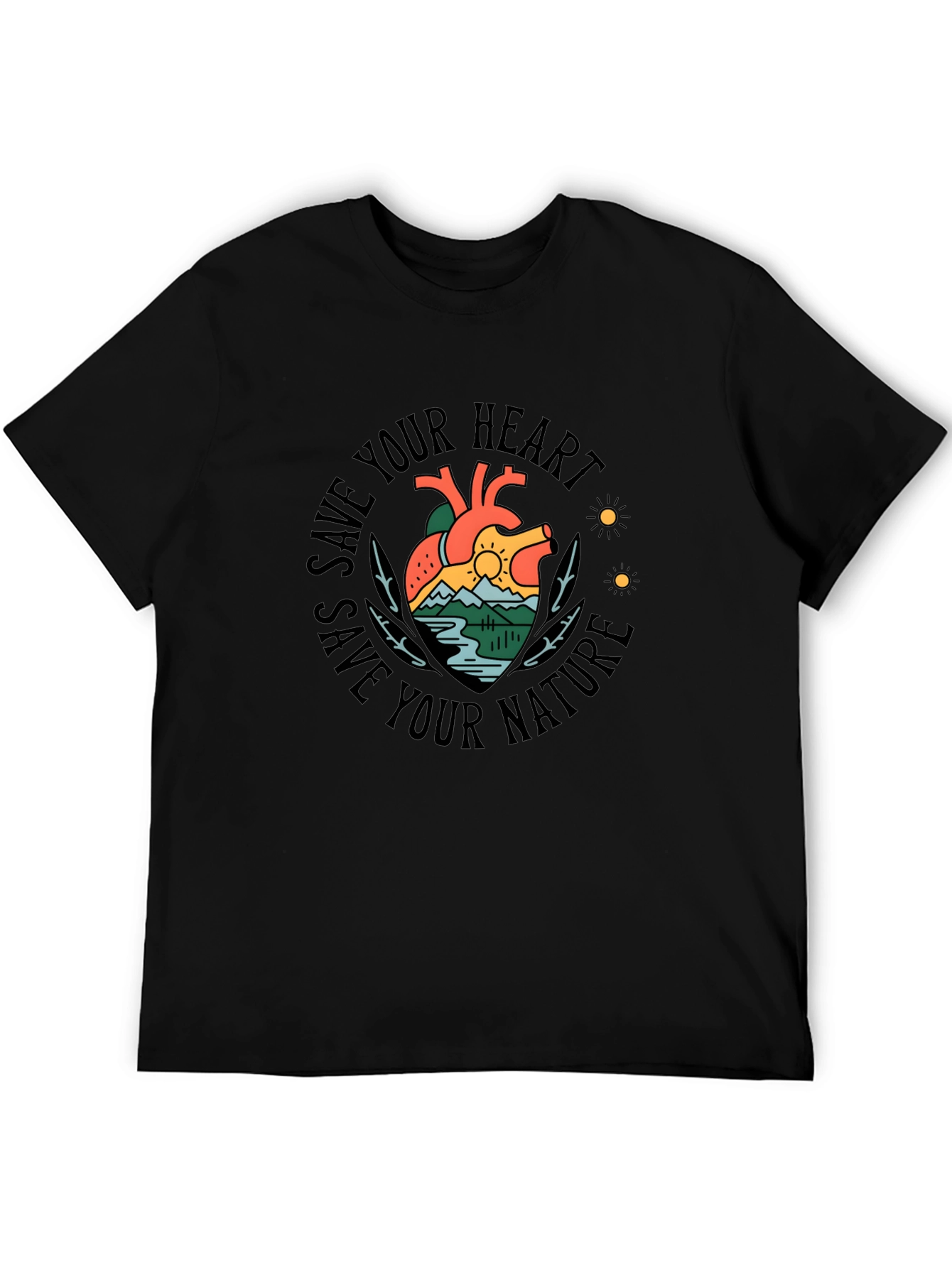 Save Your Heart Save Your Nature Graphic T-Shirt