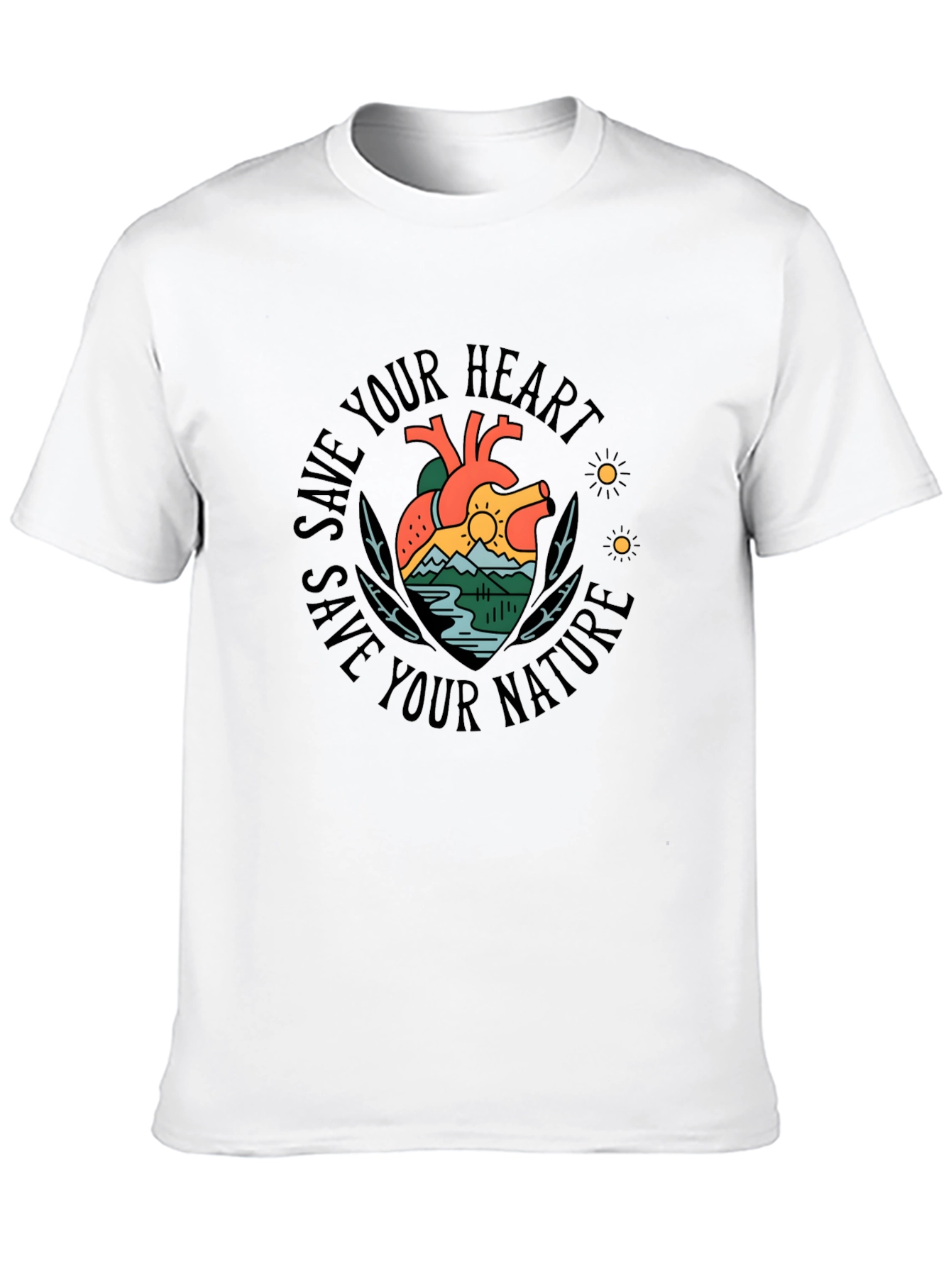Save Your Heart Save Your Nature Graphic T-Shirt