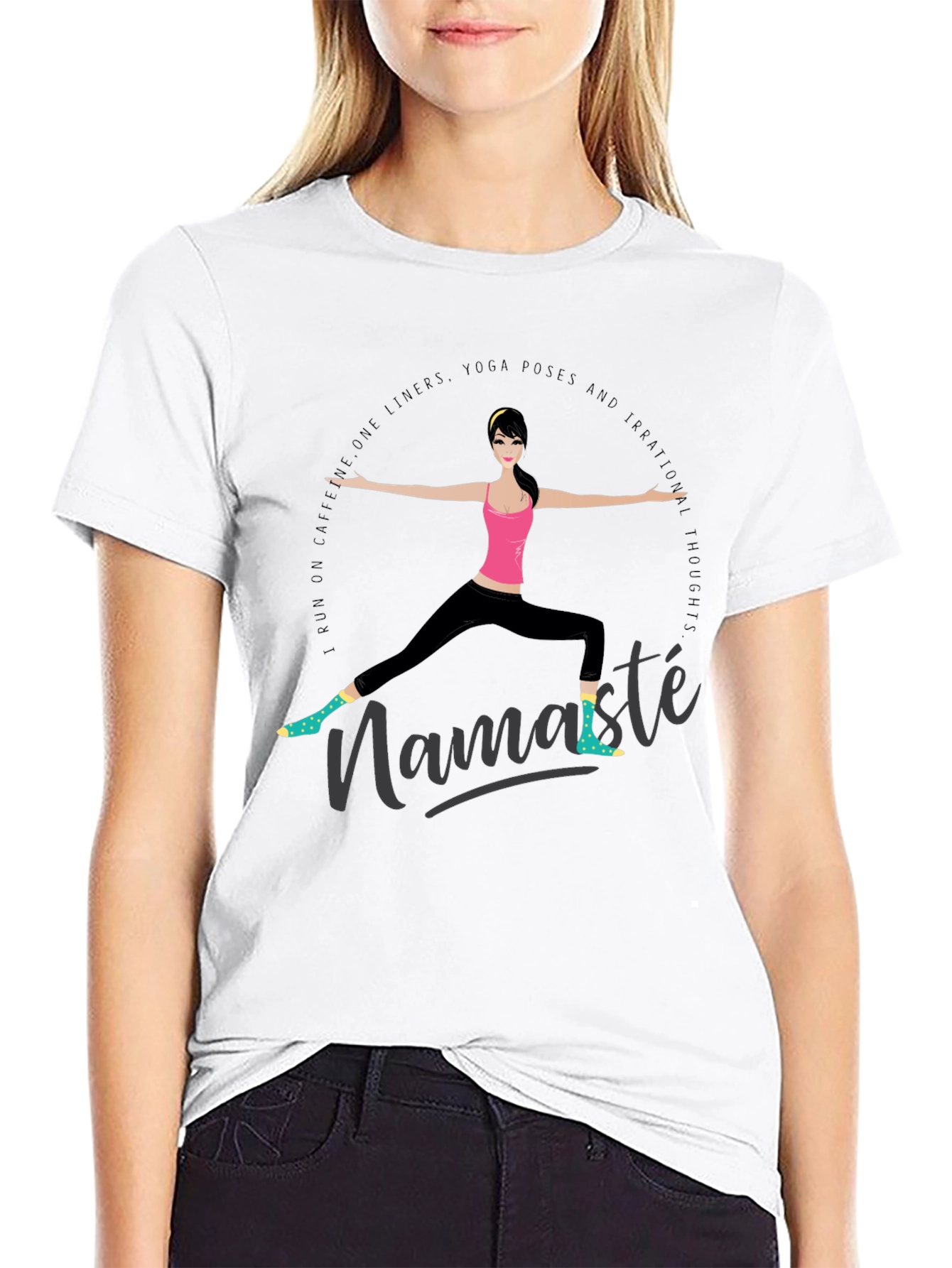 Yoga Lover T-Shirt - Namaste Design